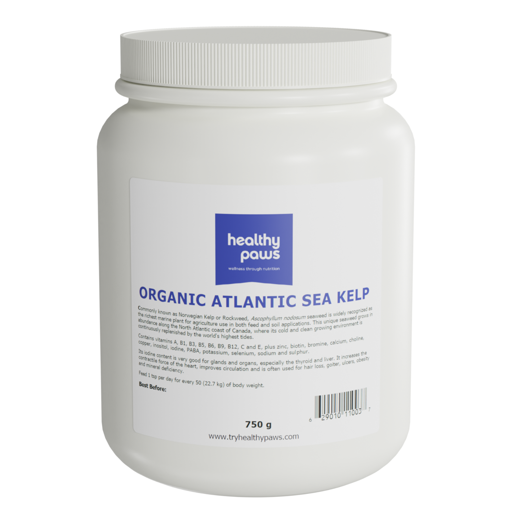 Healthy Paws Healthy Paws: Atlantic Sea Kelp 750g