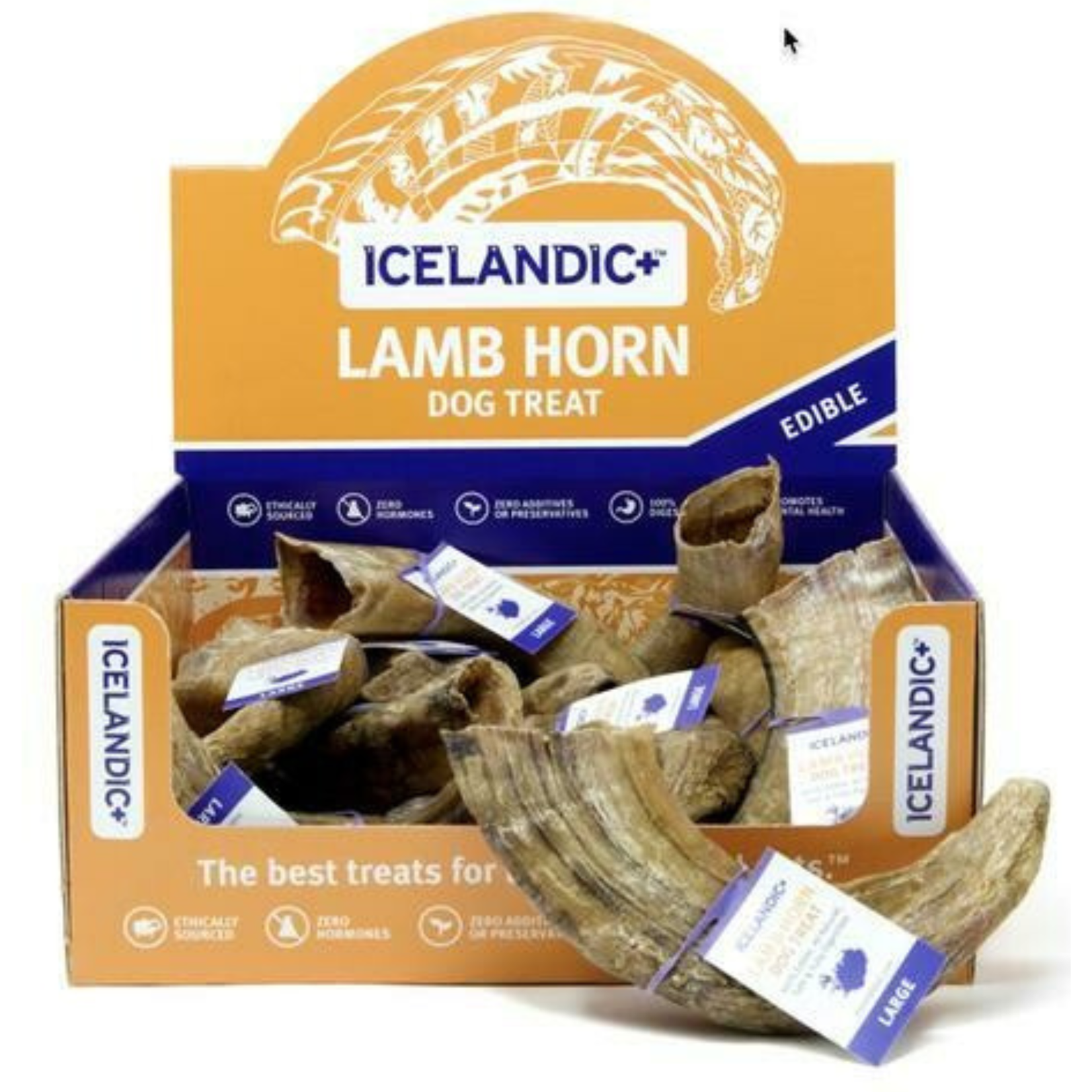 Icelandic+ Icelandic+ Lamb Horn Large 6.5”