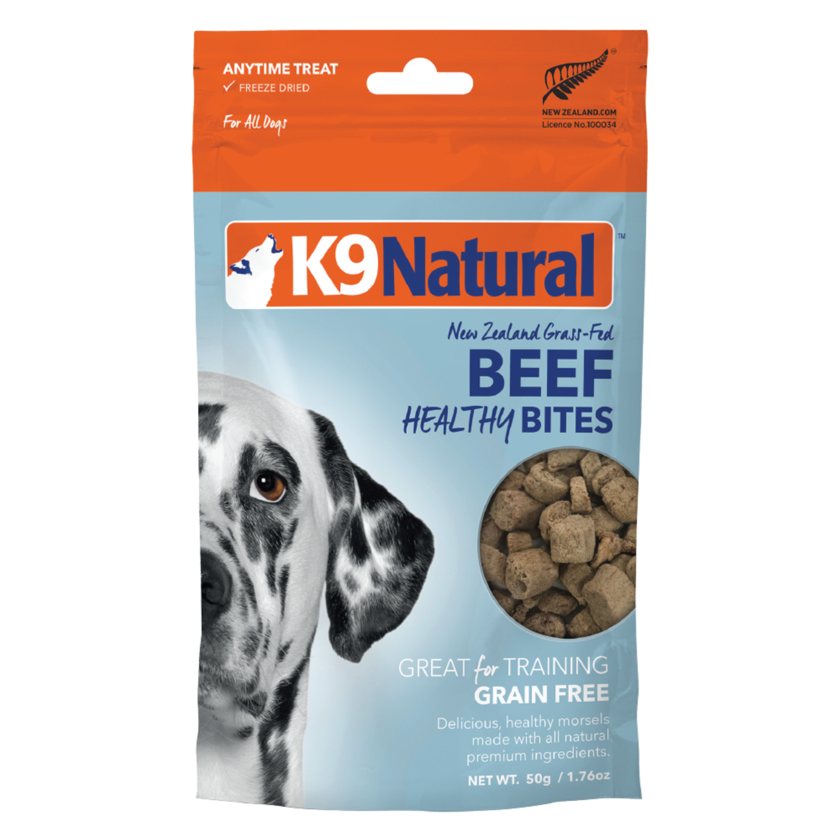 K9 Natural K9 Natural: Freeze-Dried Healthy Bites: Beef 50g