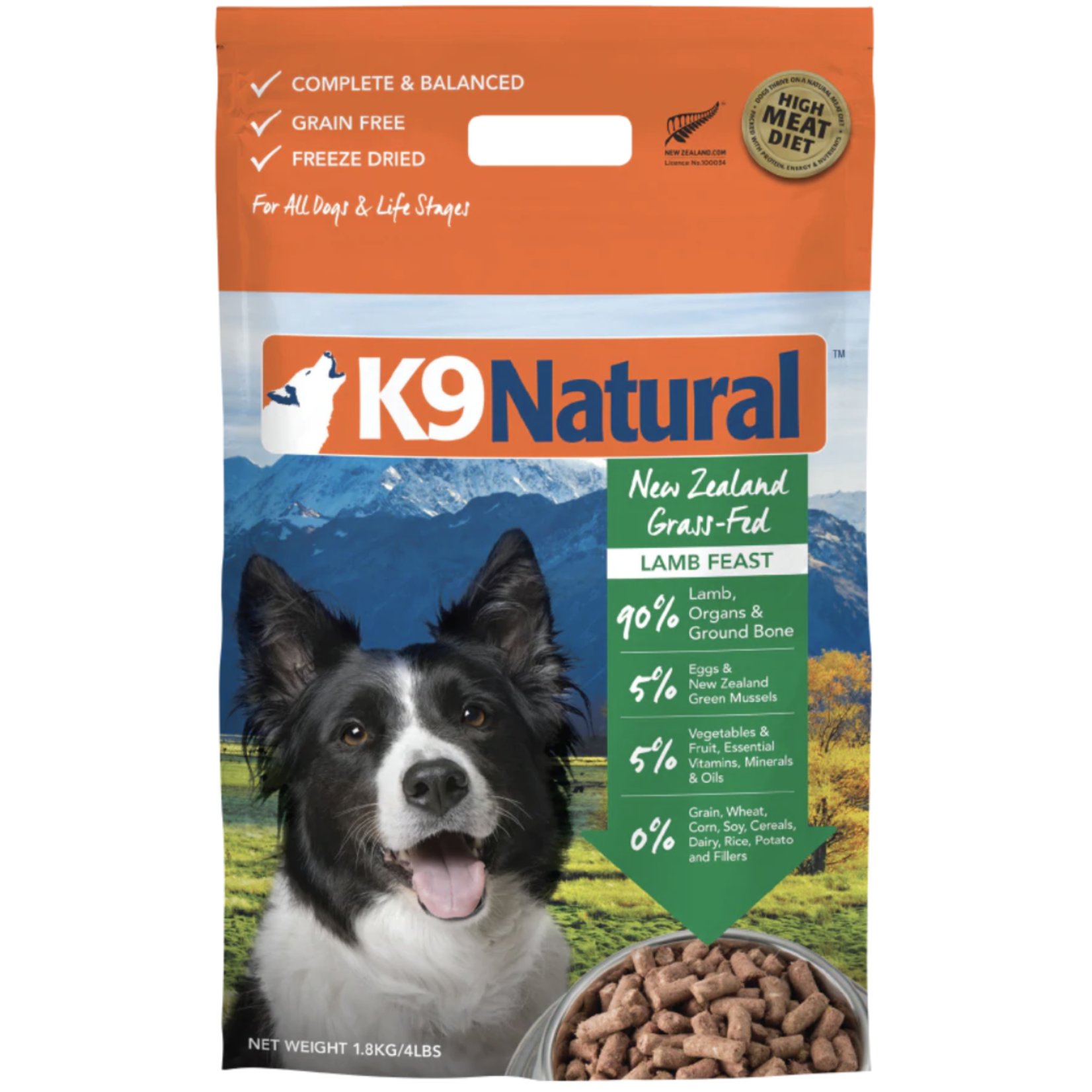K9 Natural K9 Natural: Lamb Feast Freeze-Dried Food