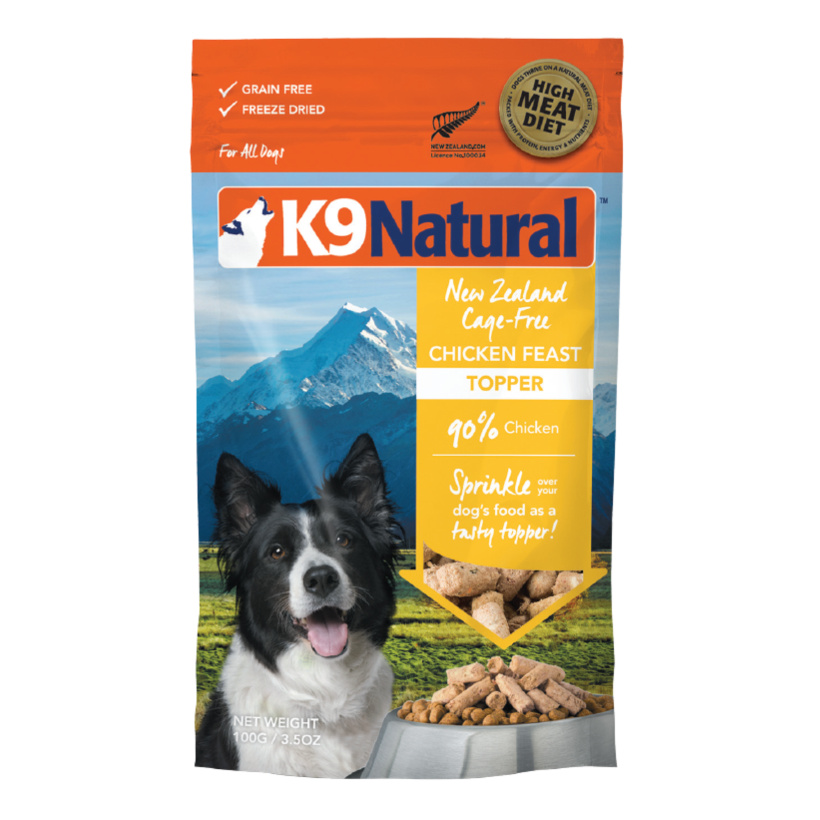 K9 Natural K9 Natural: Chicken Feast Topper 100g