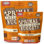 Primal Primal: Freeze-Dried Nuggets: Beef Recipe