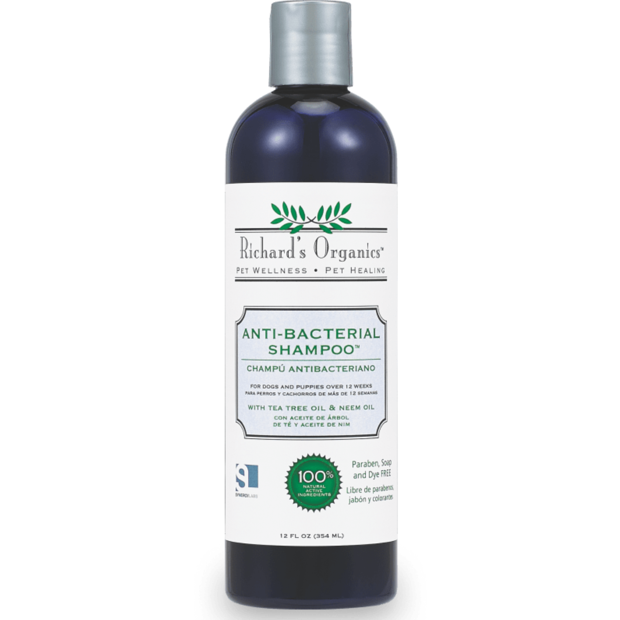Richard s Organics Anti Bacterial Shampoo 12oz WildPaws Pantry