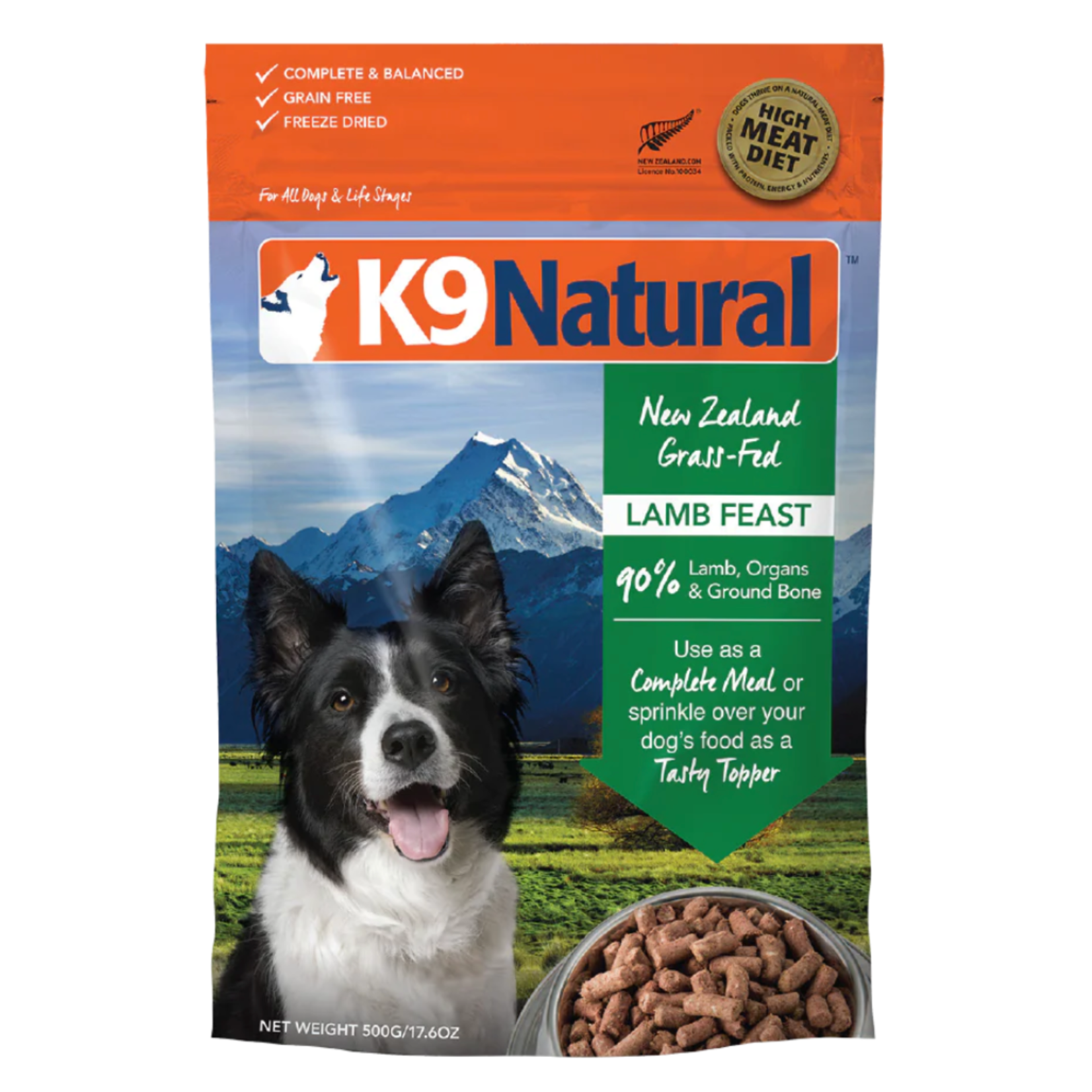K9 Natural K9 Natural: Freeze-Dried Lamb Feast