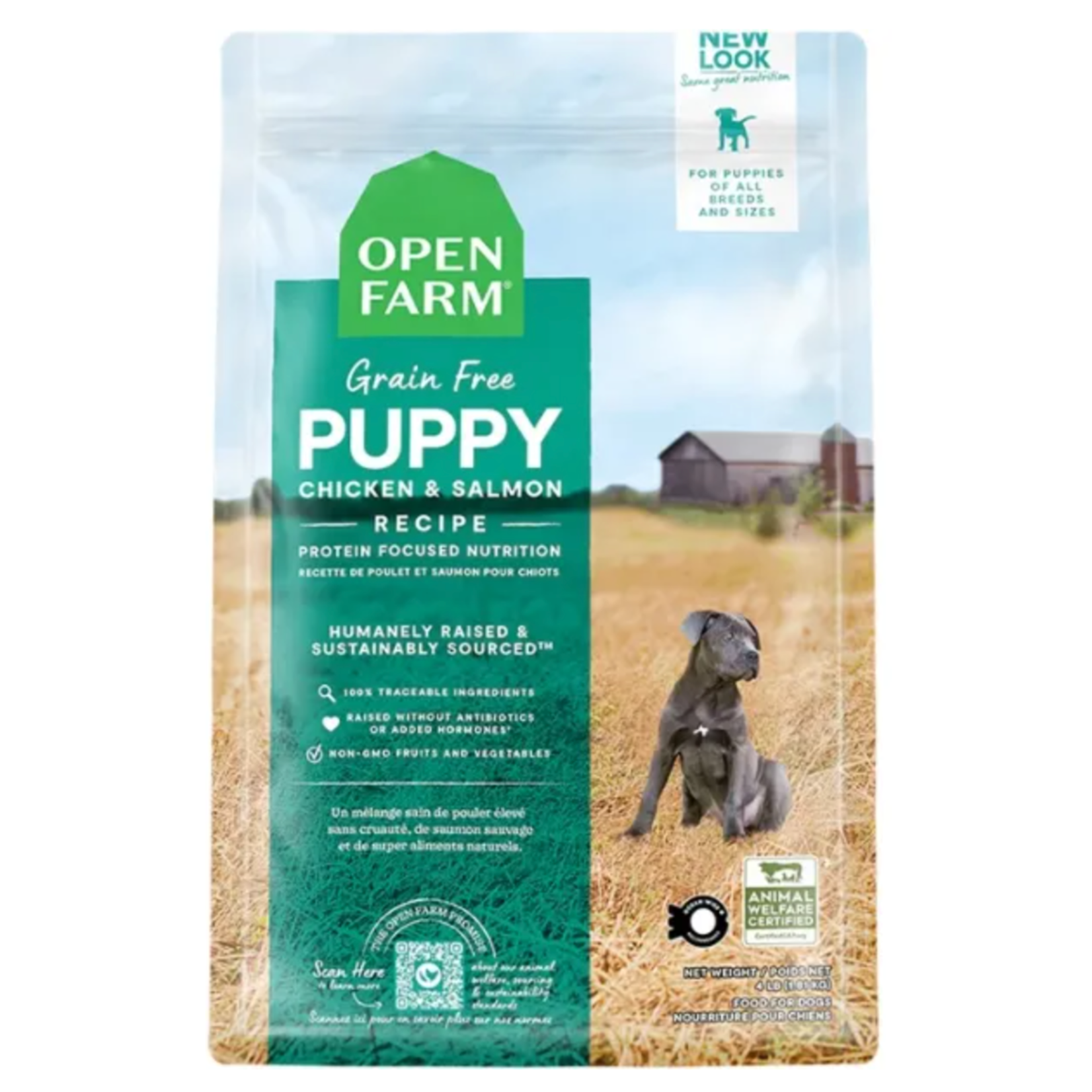 Open Farm Open Farm: Grain-Free: Puppy Chicken & Salmon