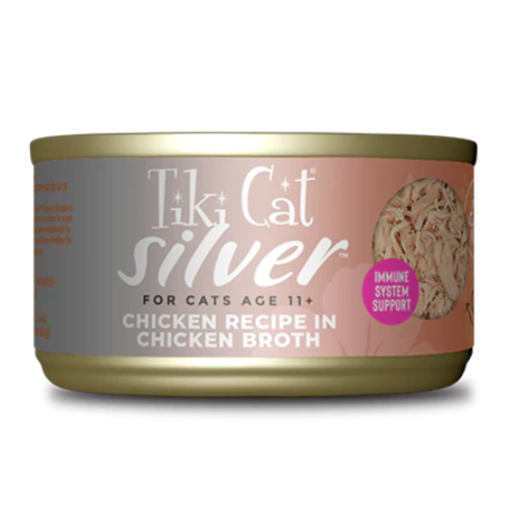 Tiki Cat Tiki Cat: Silver Senior: Chicken in Chicken Broth 2.4oz