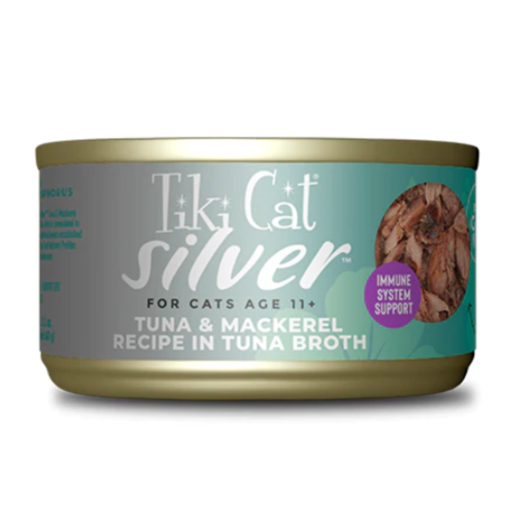 Tiki Cat Tiki Cat: Silver Senior: Tuna & Mackerel 2.4oz