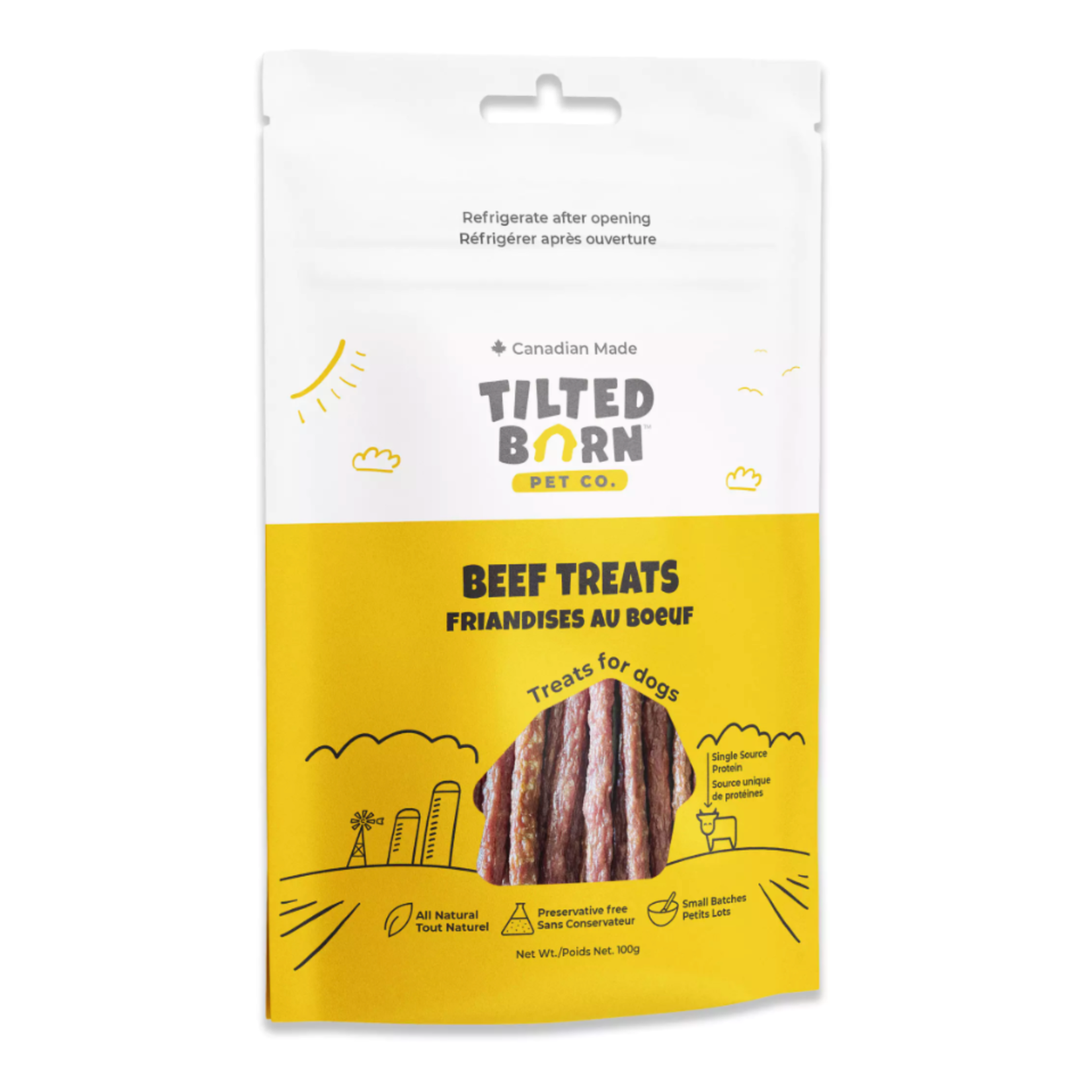 Tilted Barn Tilted Barn: Beef Treats 100g