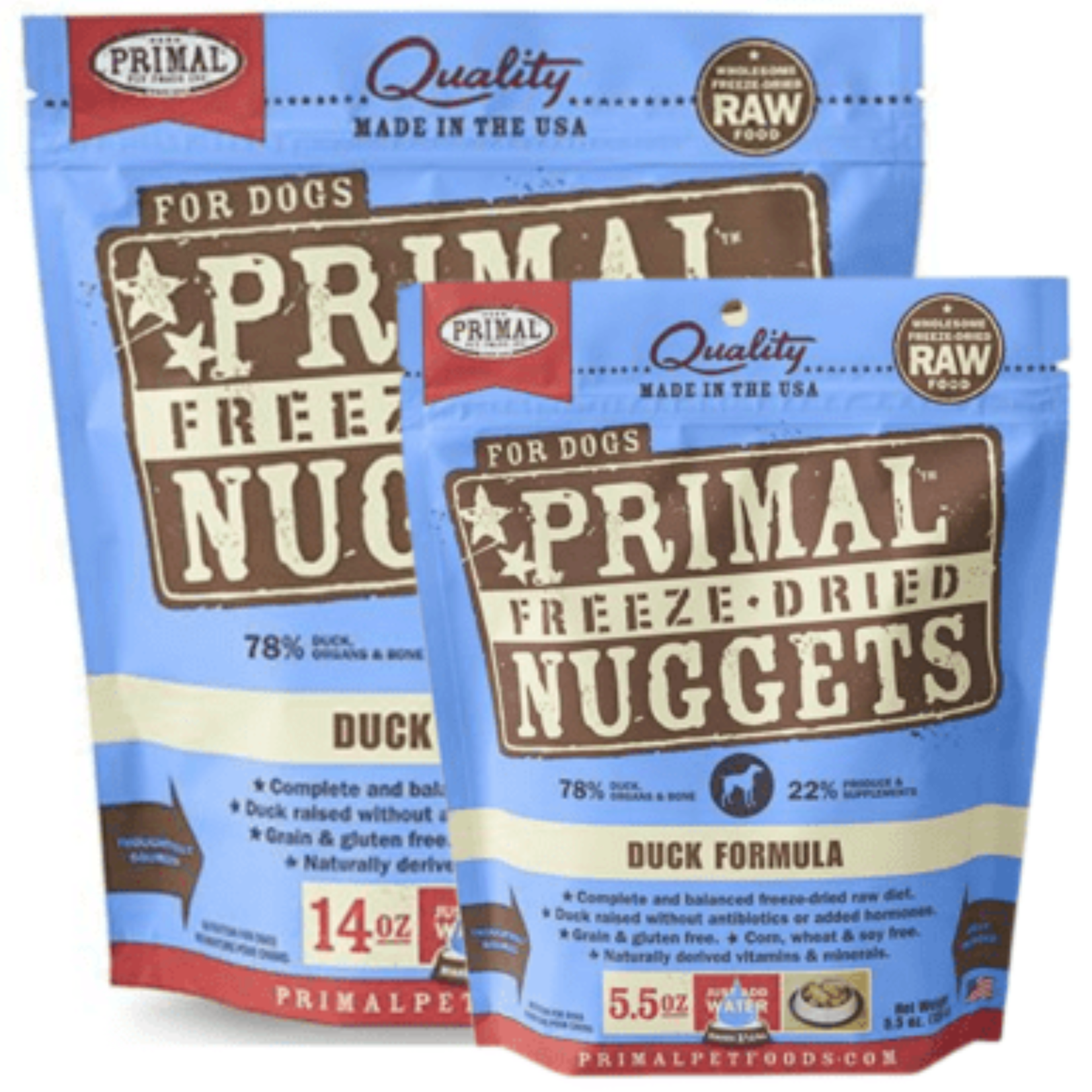 Primal Primal: Freeze-Dried Nuggets: Duck