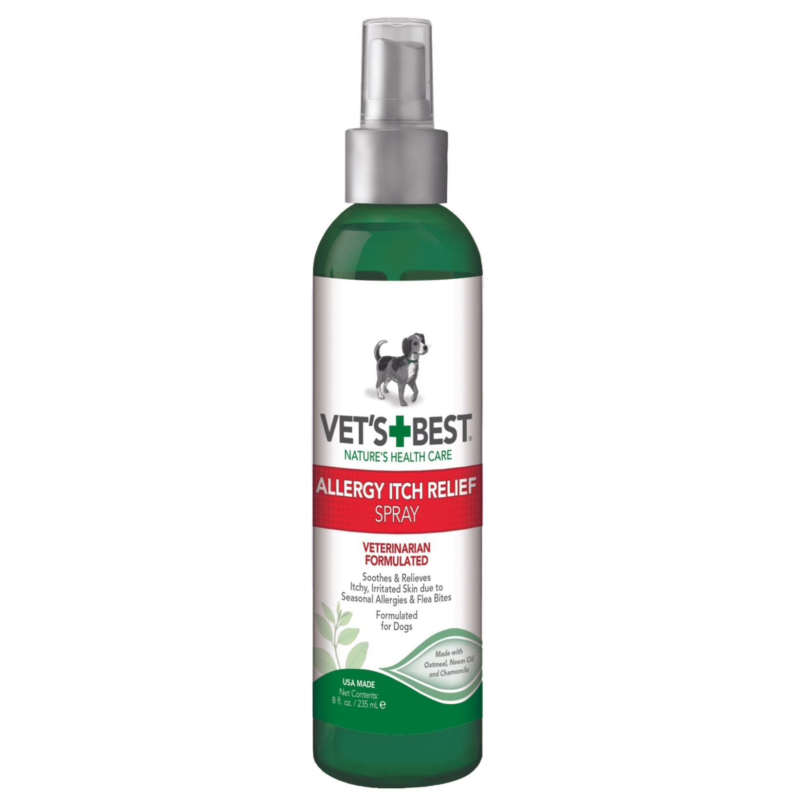 Vet's Best Vets Best: Allergy Itch Relief Spray 8oz