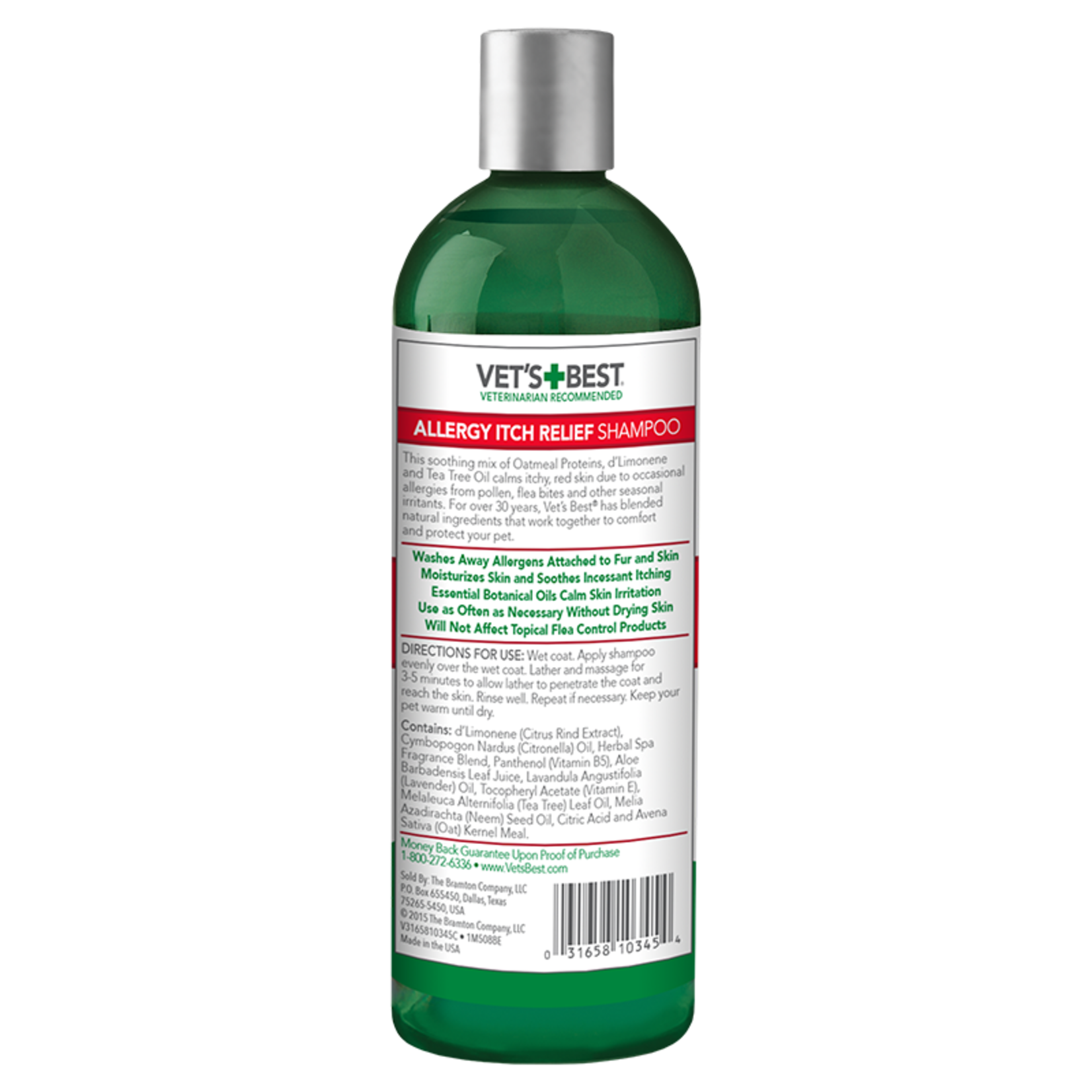 Vet's Best Vets Best: Allergy Itch Relief Shampoo 16oz