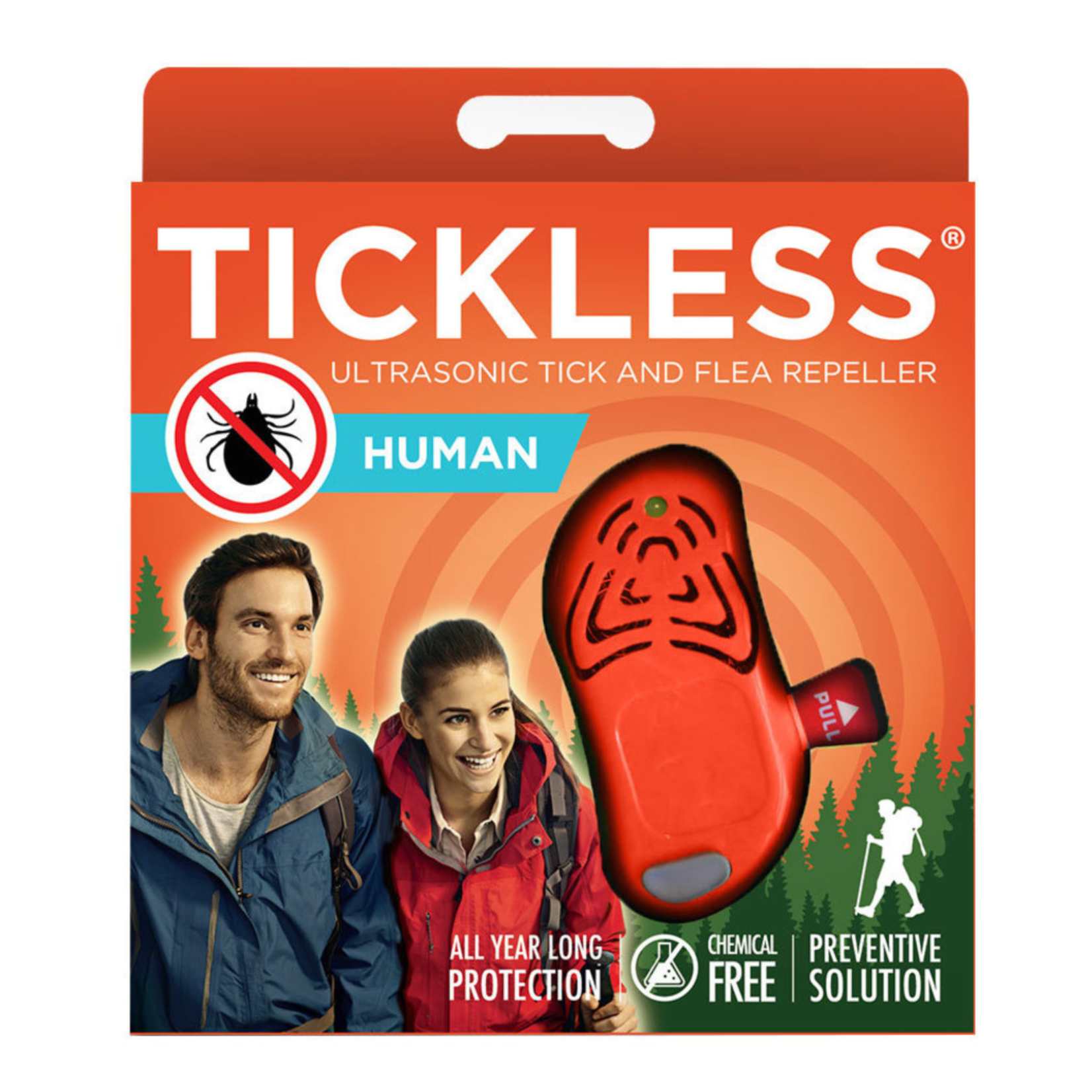 Tickless Tickless: Human Ultrasonic Tick Repeller