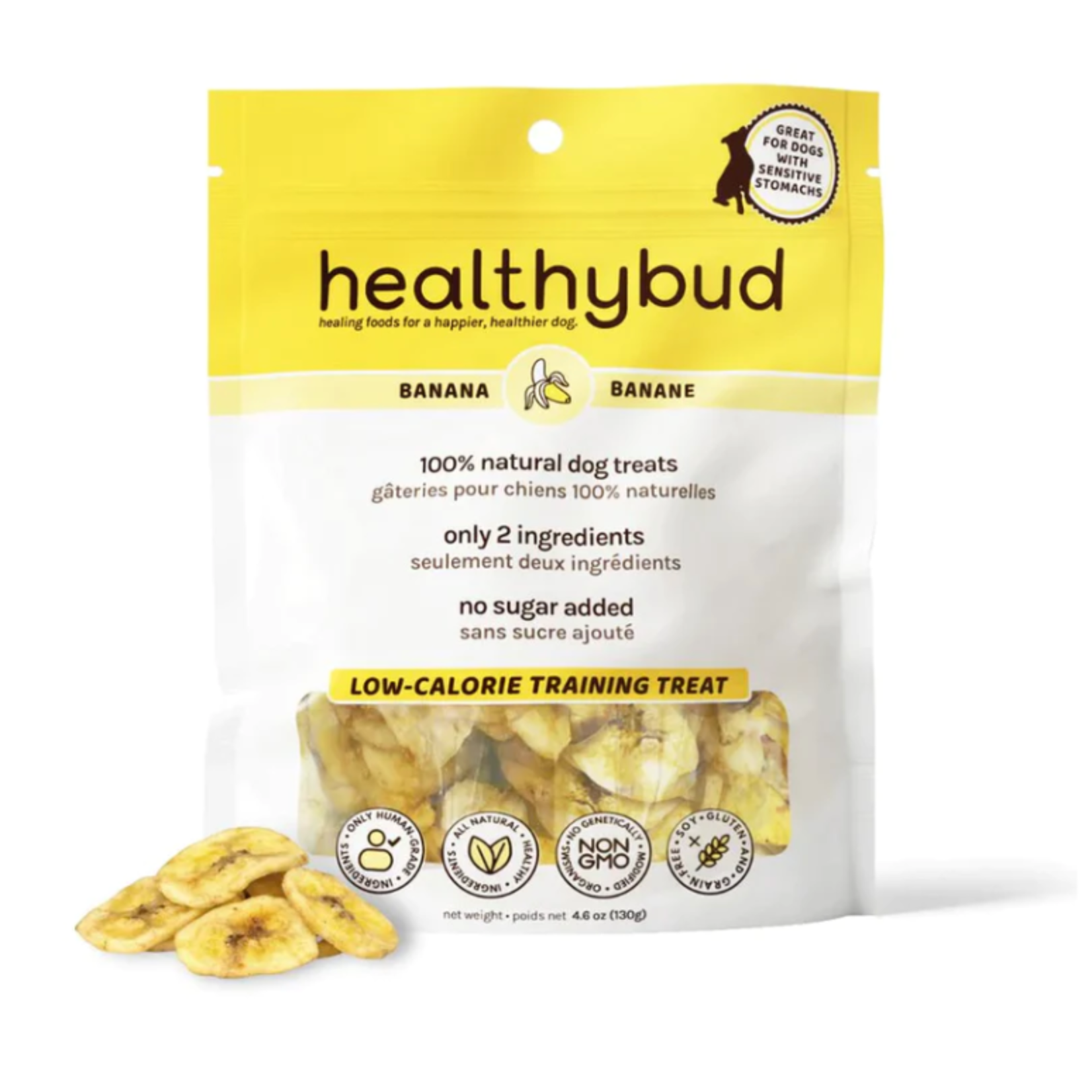 HealthyBud HealthyBud: Banana Crisps 130g