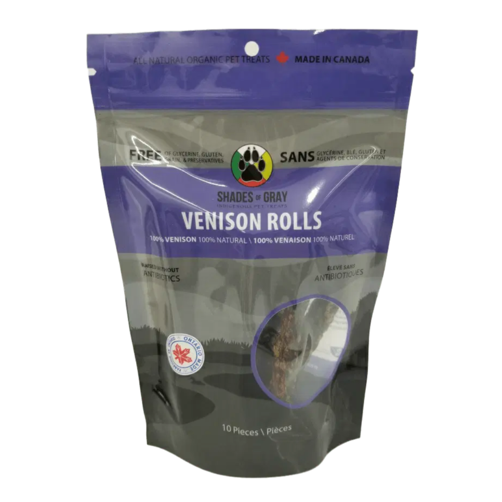 Shades of Gray Shades of Gray: Venison Rolls 10pk