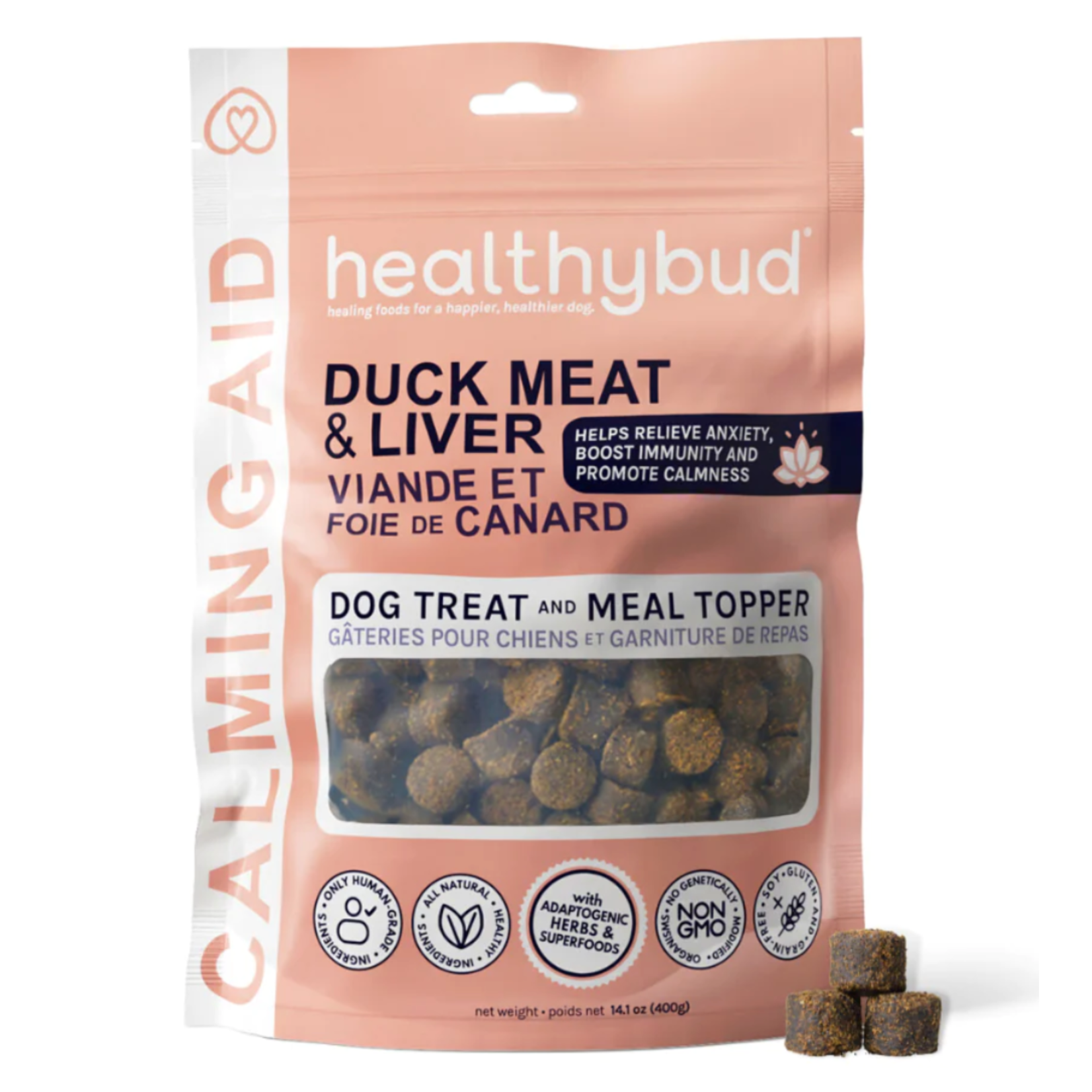 HealthyBud HealthyBud: Functional Treats: Calming Aid Duck & Liver