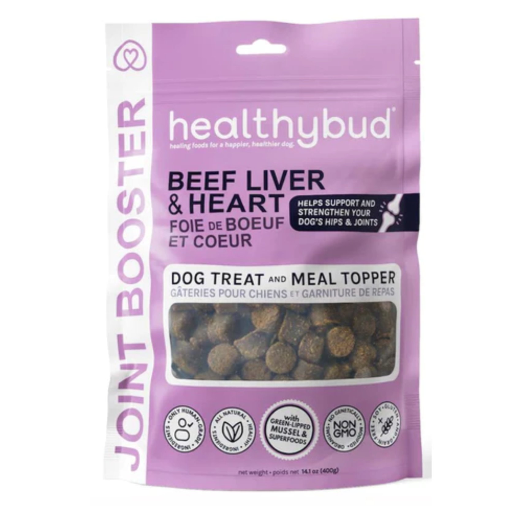 HealthyBud HealthyBud: Functional Treats: Joint Booster: Beef Liver & Heart