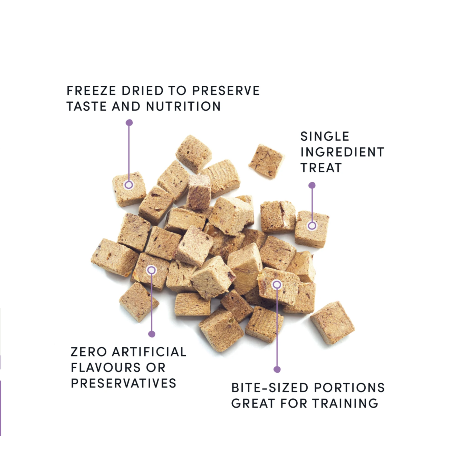 Crumps' Naturals Crumps’: Liver Bites: Freeze-Dried Beef