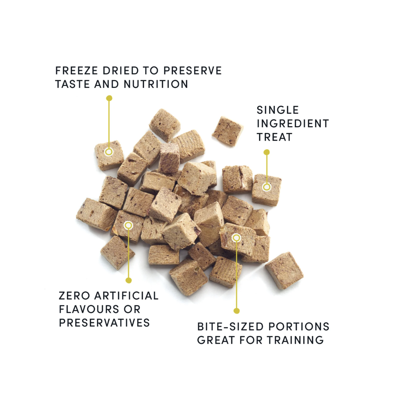 Crumps' Naturals Crumps’: Mini Trainers: Freeze-Dried Beef Liver