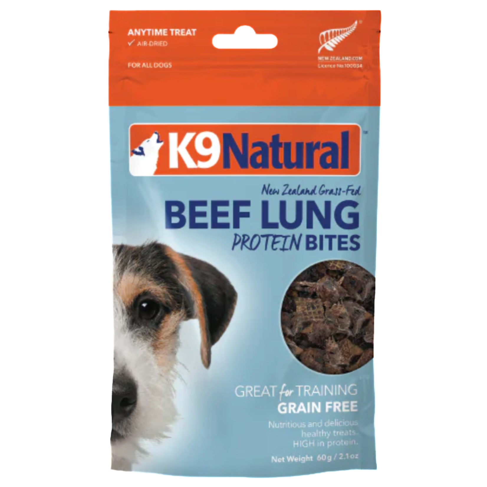 K9 Natural K9 Natural: Protein Bites: Beef Lung 60g