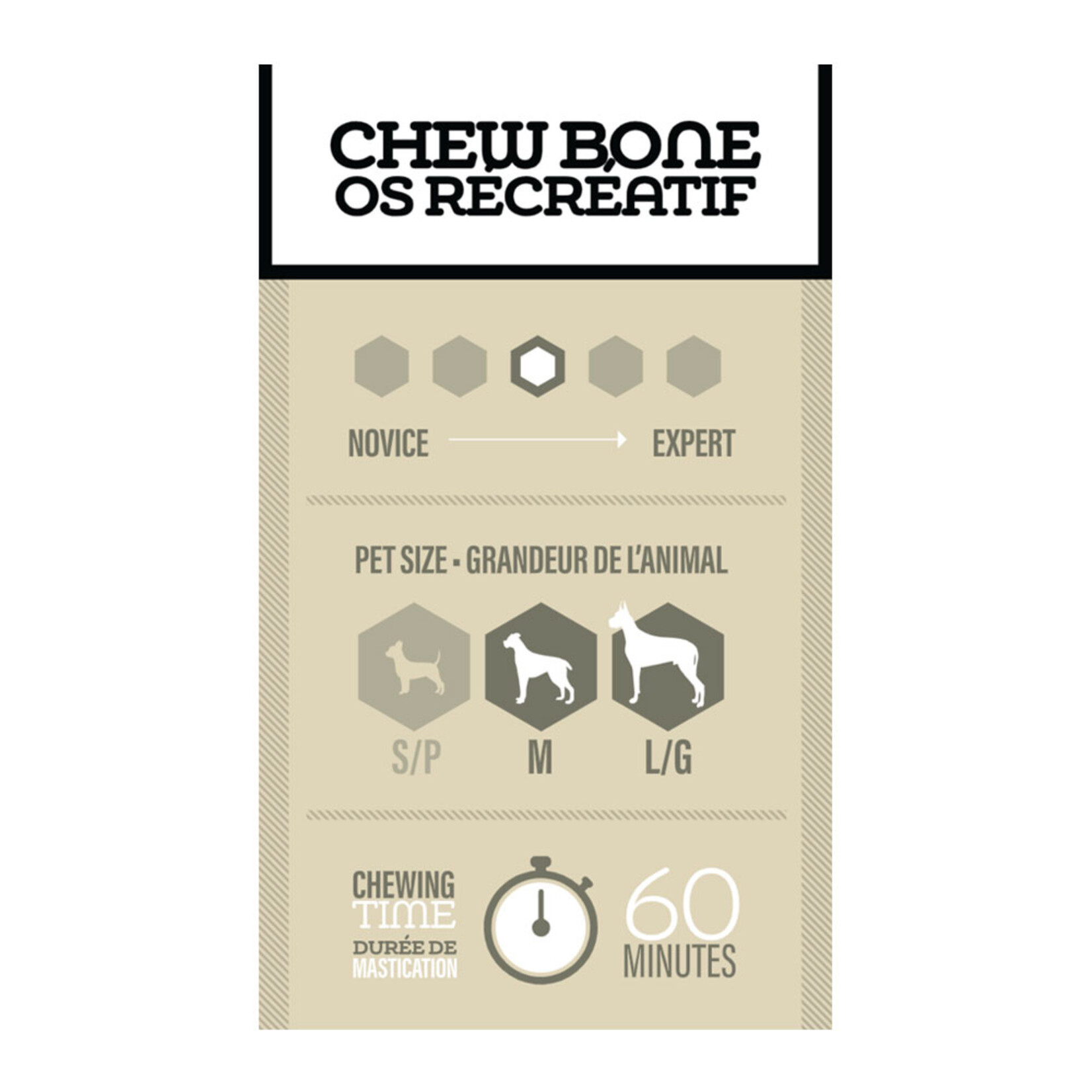 Big Country Raw Big Country Raw: Chew Bone: Beef Patella Bone 2lb