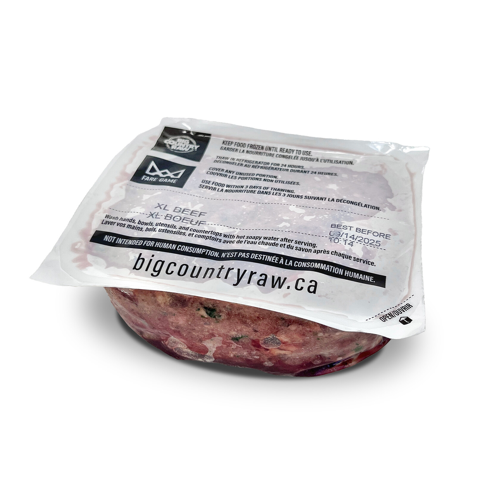 Big Country Raw Big Country Raw: XL Beef 30lb