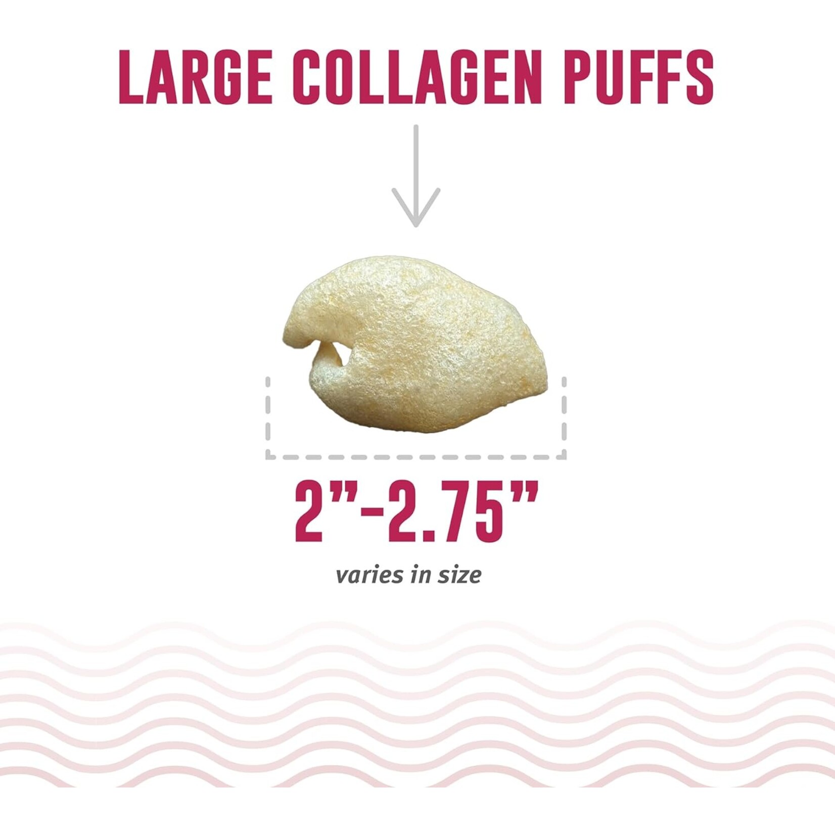 Icelandic+ Icelandic+ Beef Collagen Puffs with Kelp Treats for Dogs 2.5oz