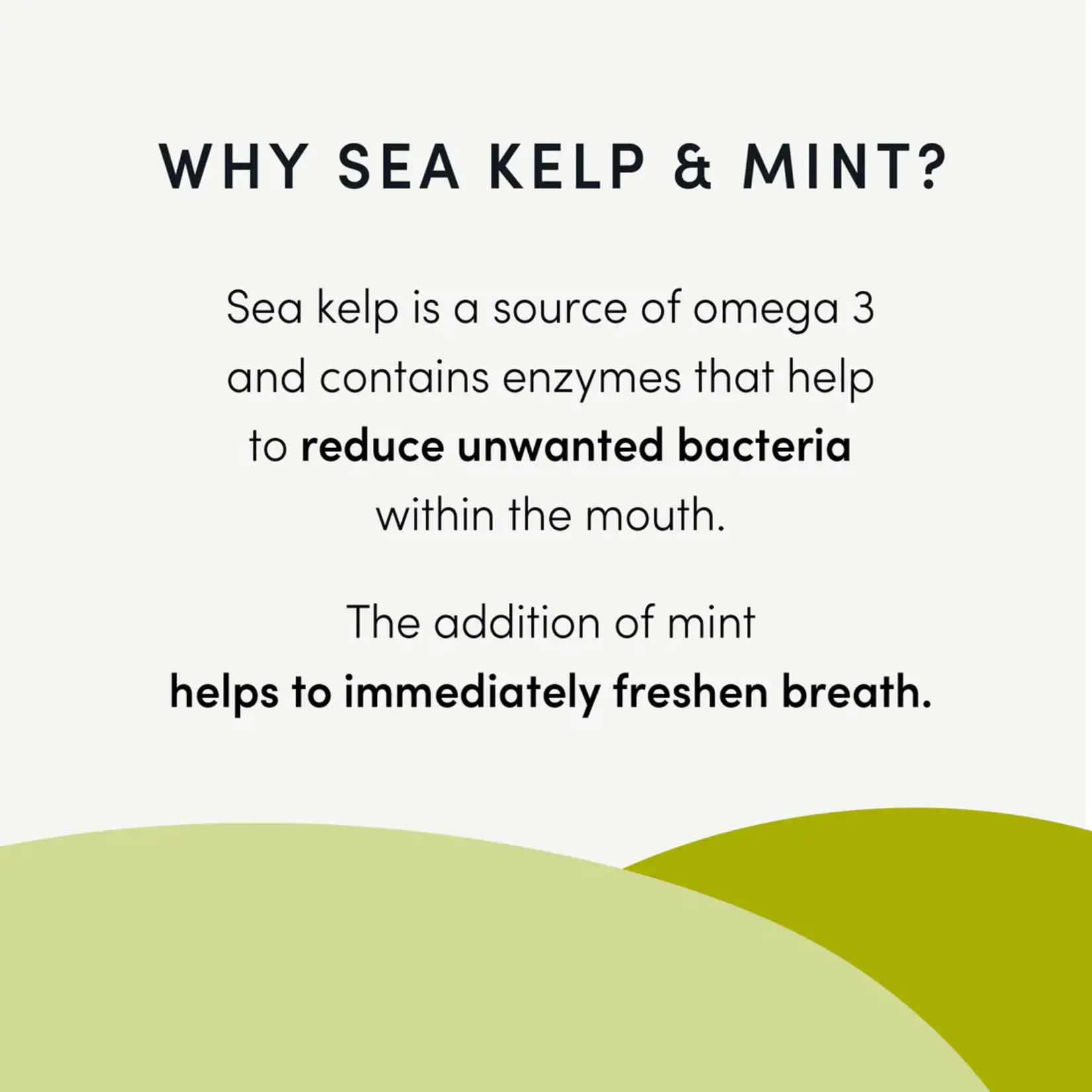 Crumps' Naturals Crumps': Plaque Busters Advanced: Sea Kelp & Mint Dental Sticks 10pc