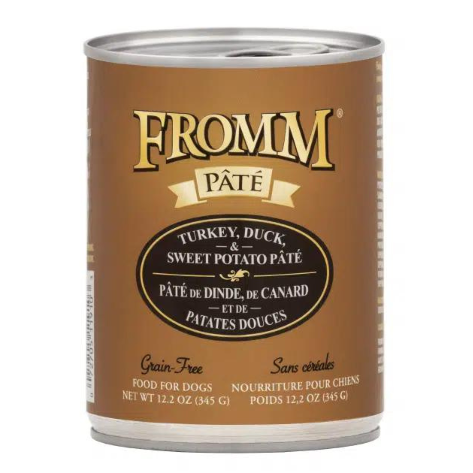 Fromm Fromm: Wet Dog Food: Turkey, Duck & Sweet Potato Pâté 12.2oz