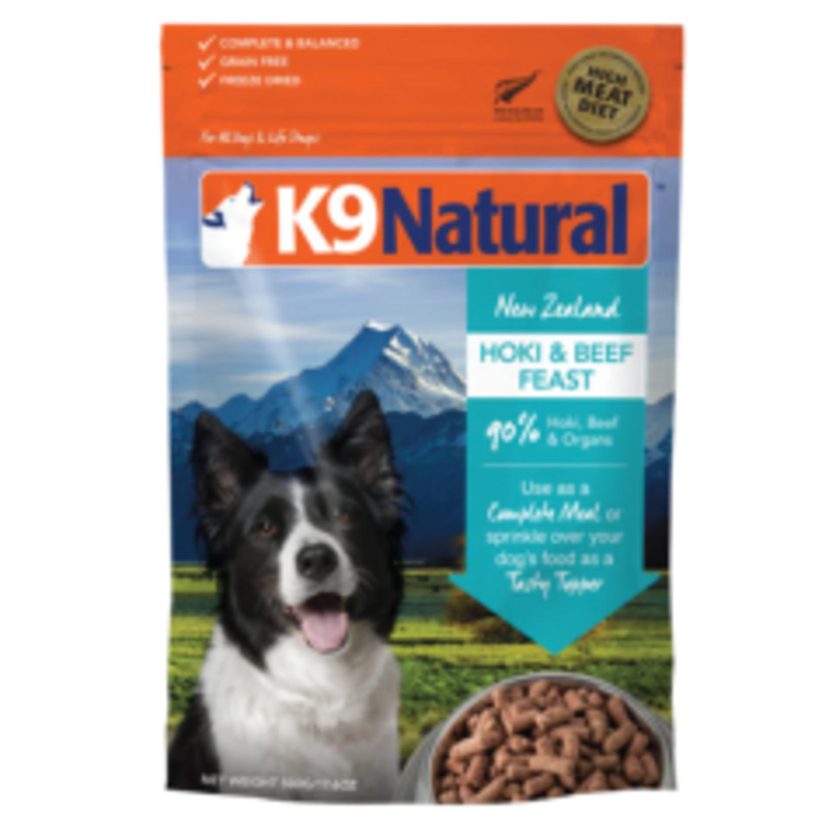 K9 Natural K9 Natural: Freeze-Dried Hoki & Beef Feast