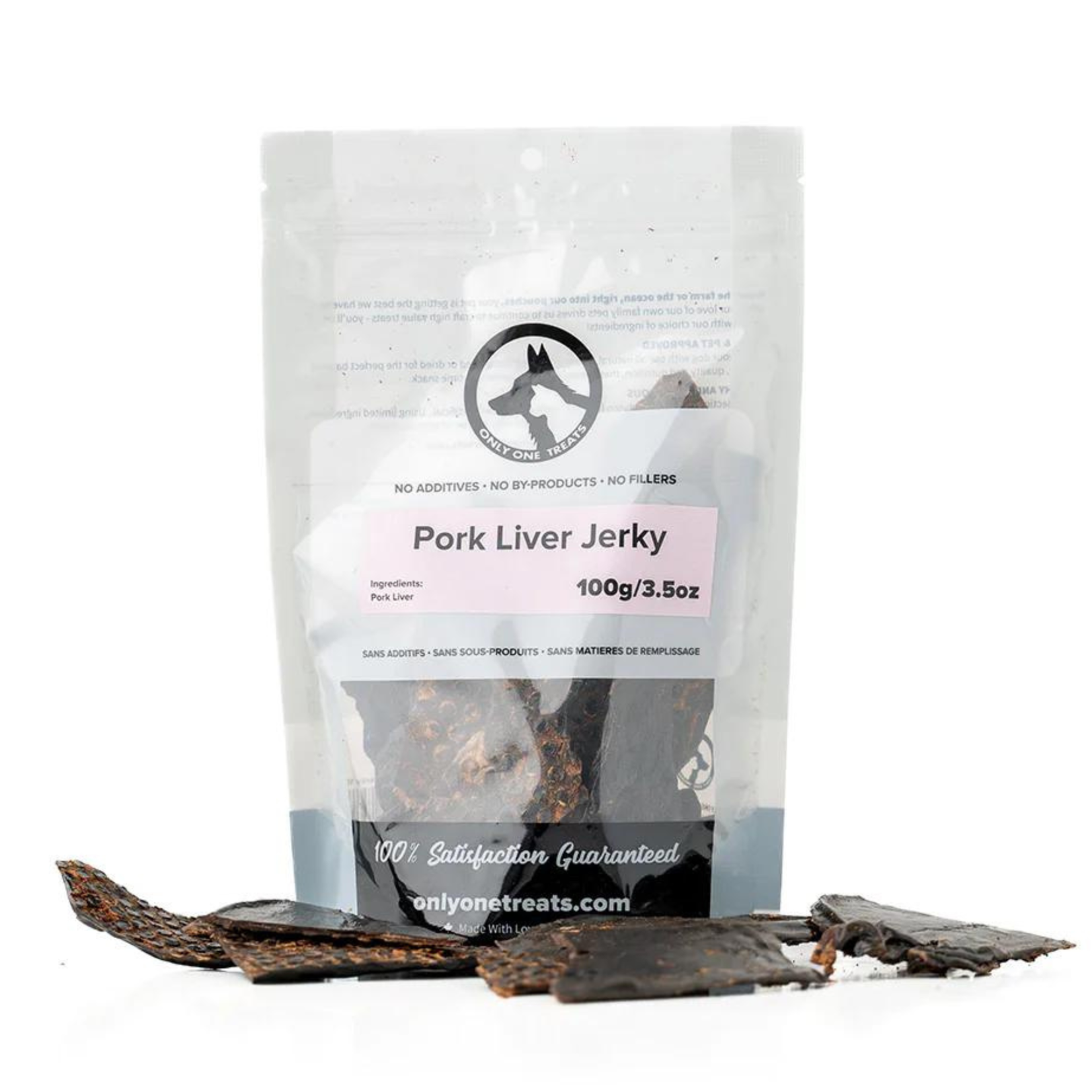 Only One Treats Only One Treats: Pork Liver Jerky 100g