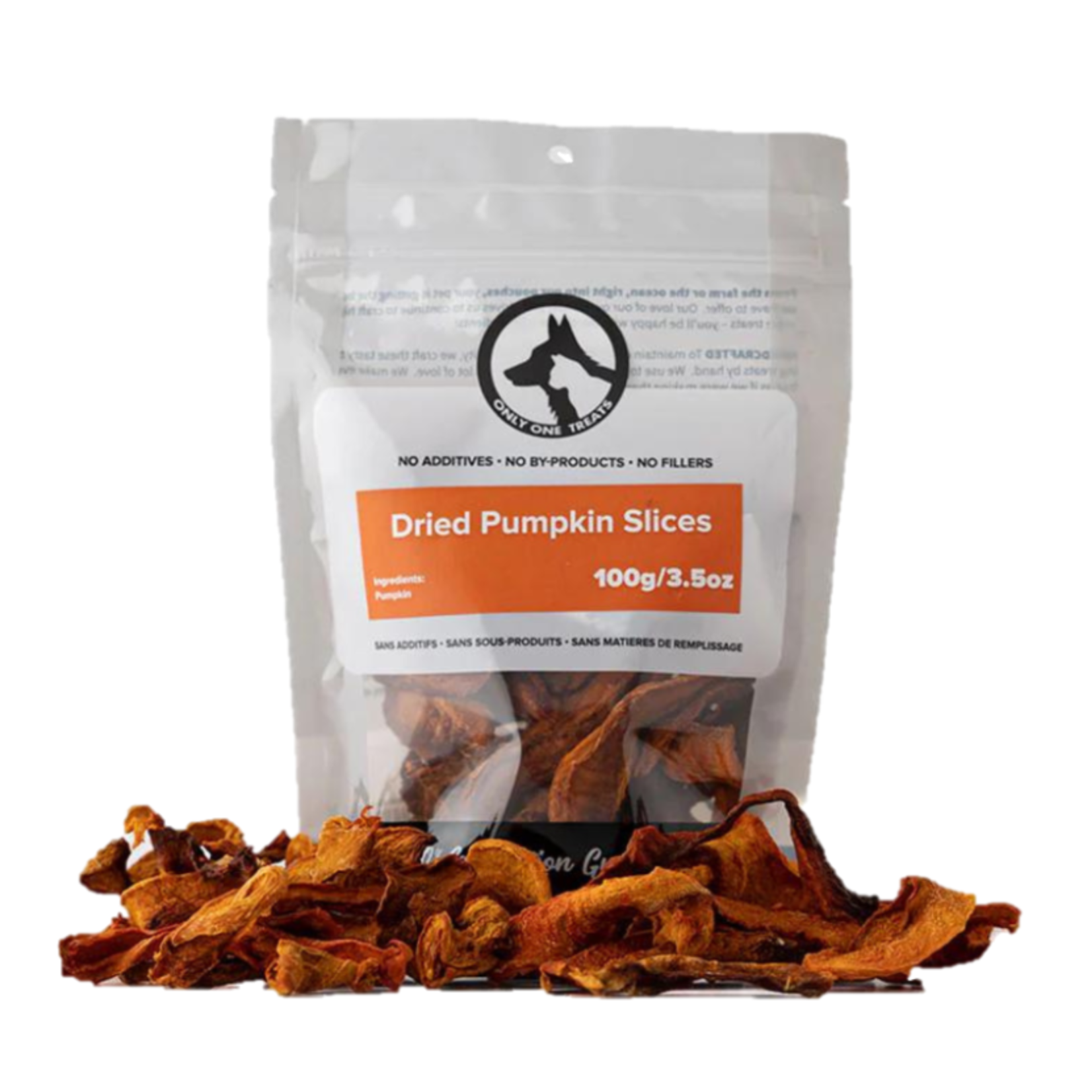 Only One Treats Only One Treats: Pumpkin Slices 100g
