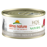 Almo Nature Almo Nature: HQS Natural LID: Tuna & Whitebait Smelt in Broth 70g
