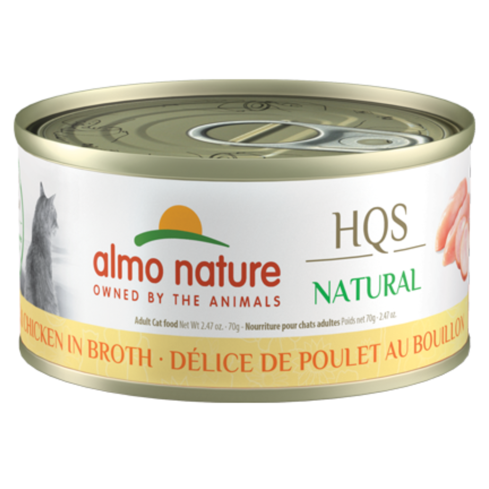 Almo Nature Almo Nature: HQS Natural LID: Deli Chicken in Broth 70g