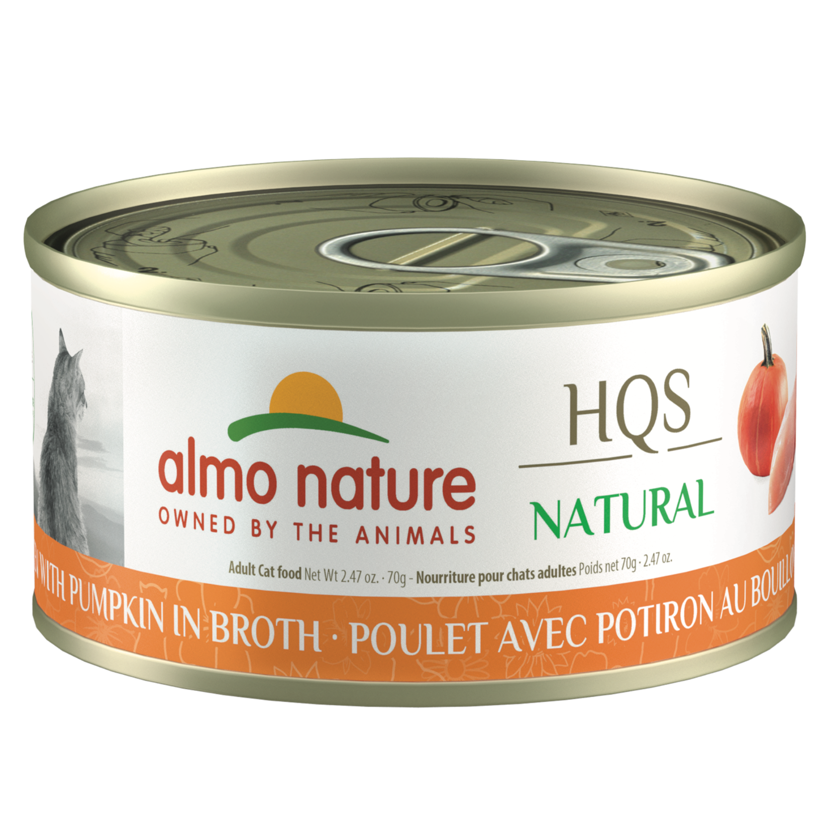 Almo Nature Almo Nature: HQS Natural: Chicken & Pumpkin in Broth 70g