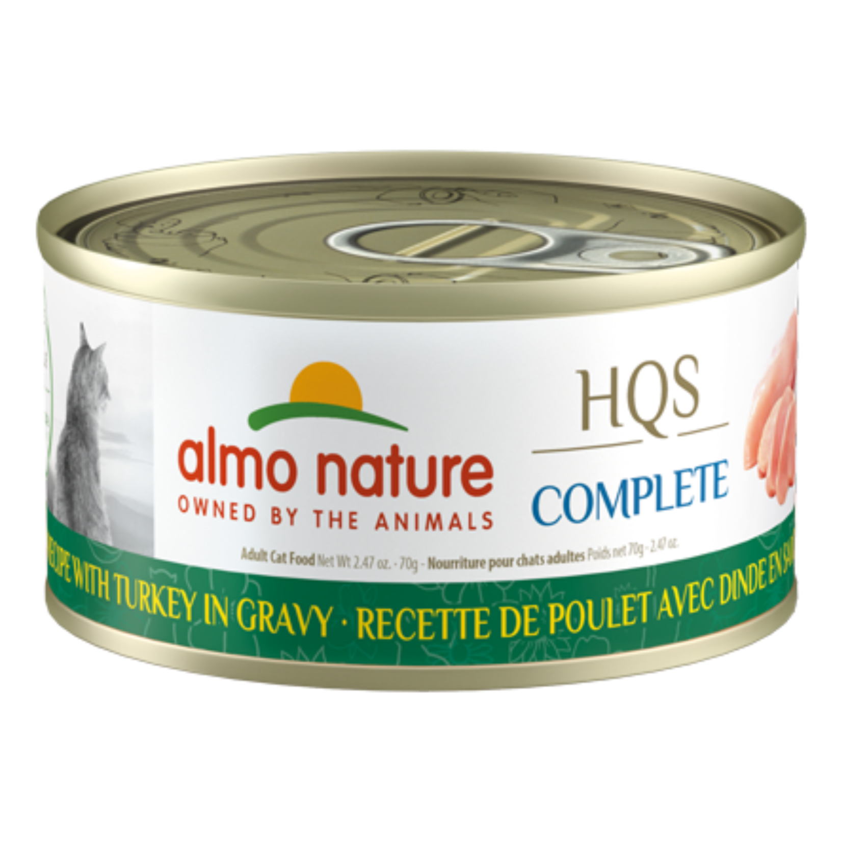 Almo Nature Almo Nature: HQS Complete: Chicken & Turkey in Gravy 70g