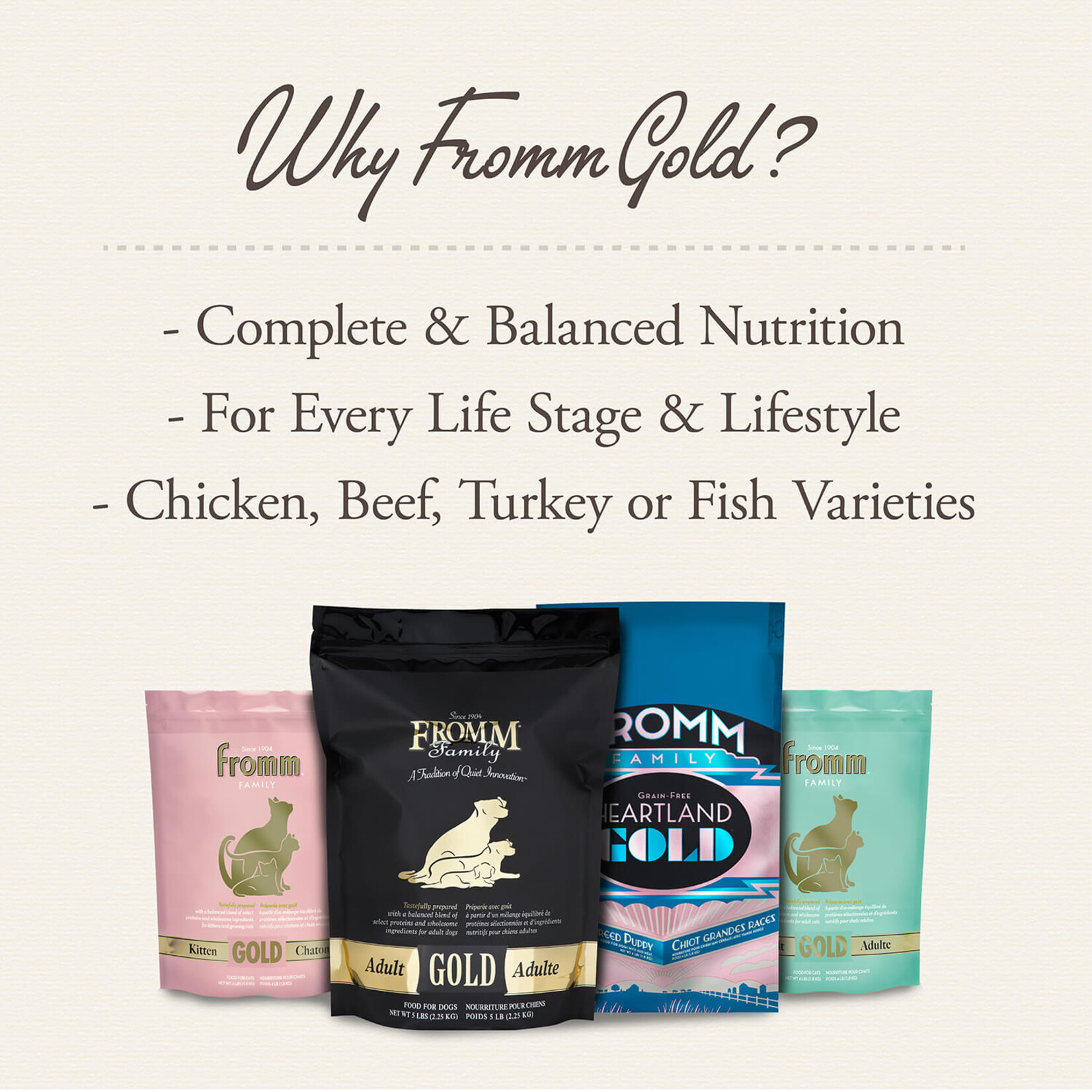 Fromm Fromm: Gold: Reduced Activity & Senior