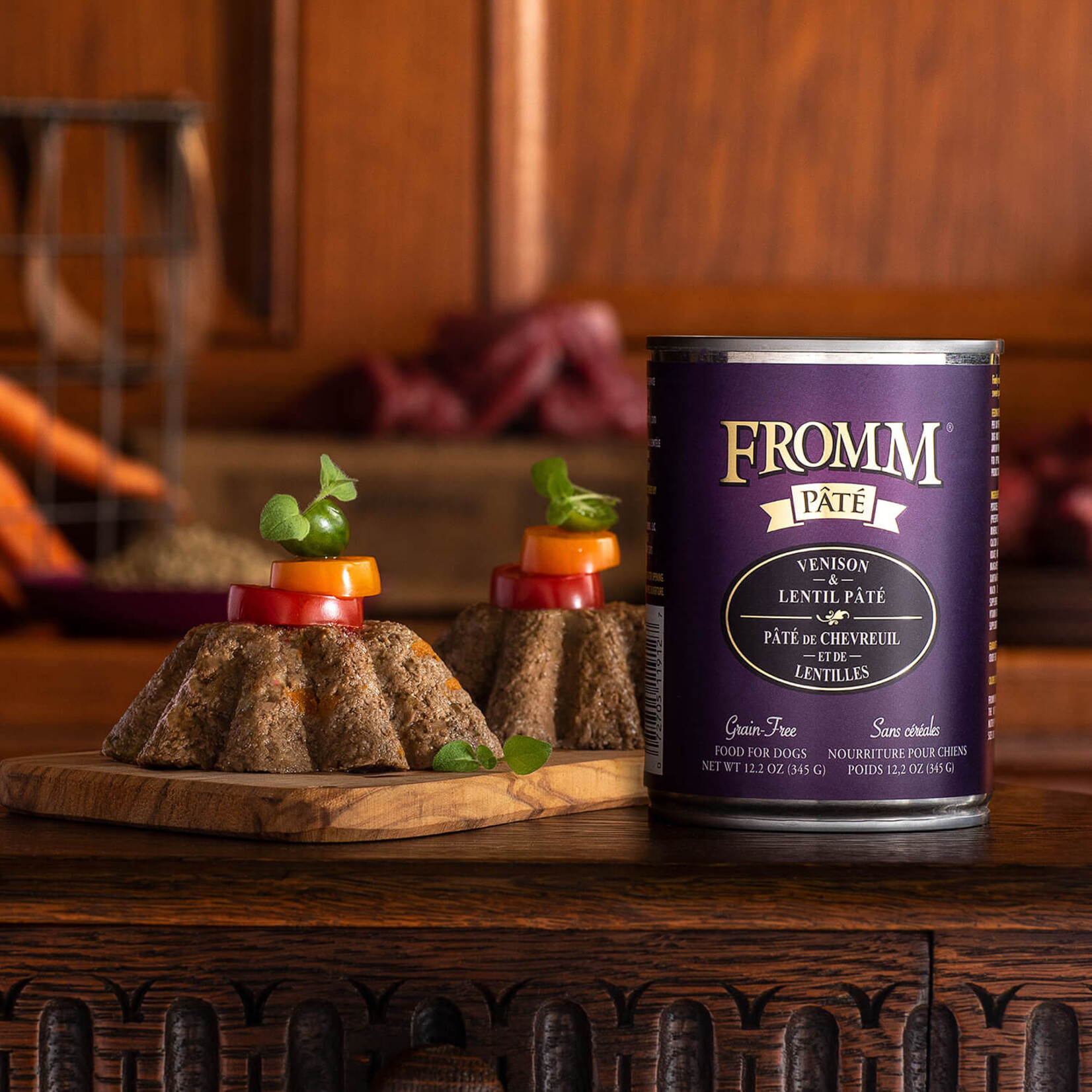 Fromm Fromm: Wet Dog Food: Venison & Lentil Pâté 12.2oz