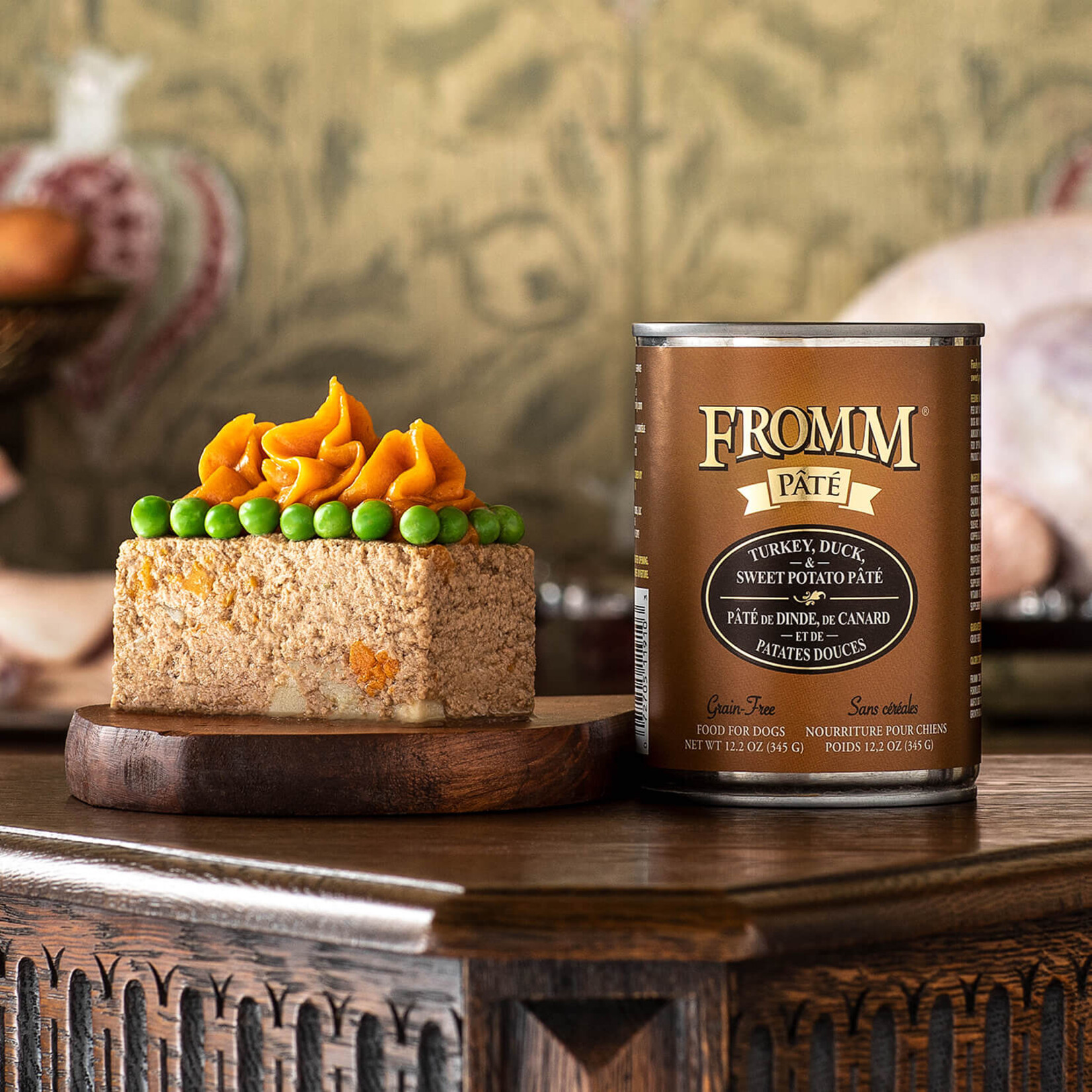 Fromm Fromm: Wet Dog Food: Turkey, Duck & Sweet Potato Pâté 12.2oz