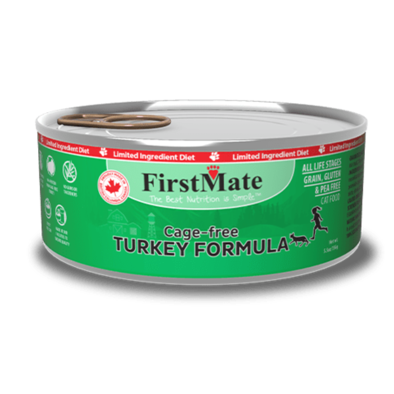 FirstMate FirstMate: Grain-Free LID: Turkey 5.5oz
