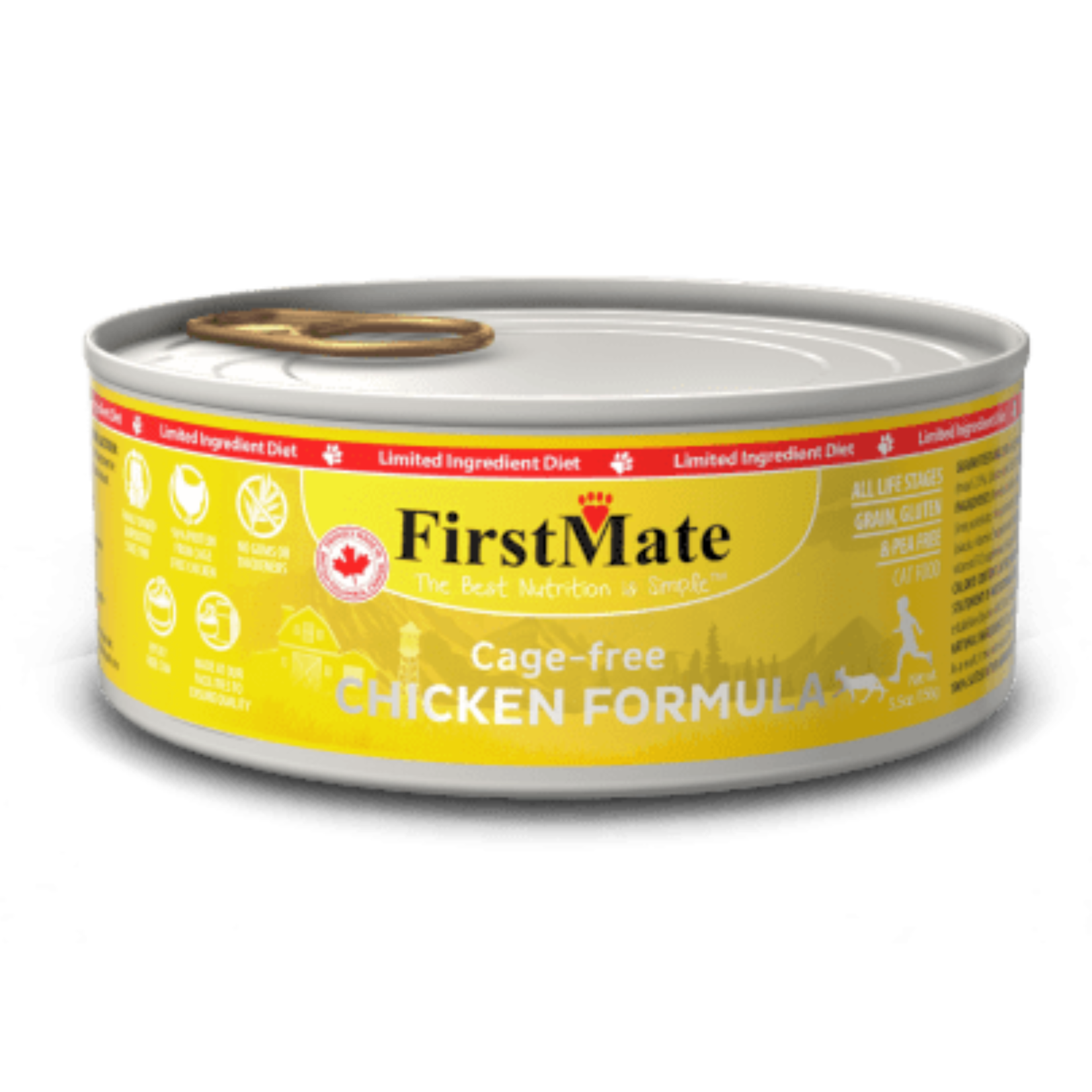 FirstMate FirstMate: Grain-Free LID: Chicken 5.5oz
