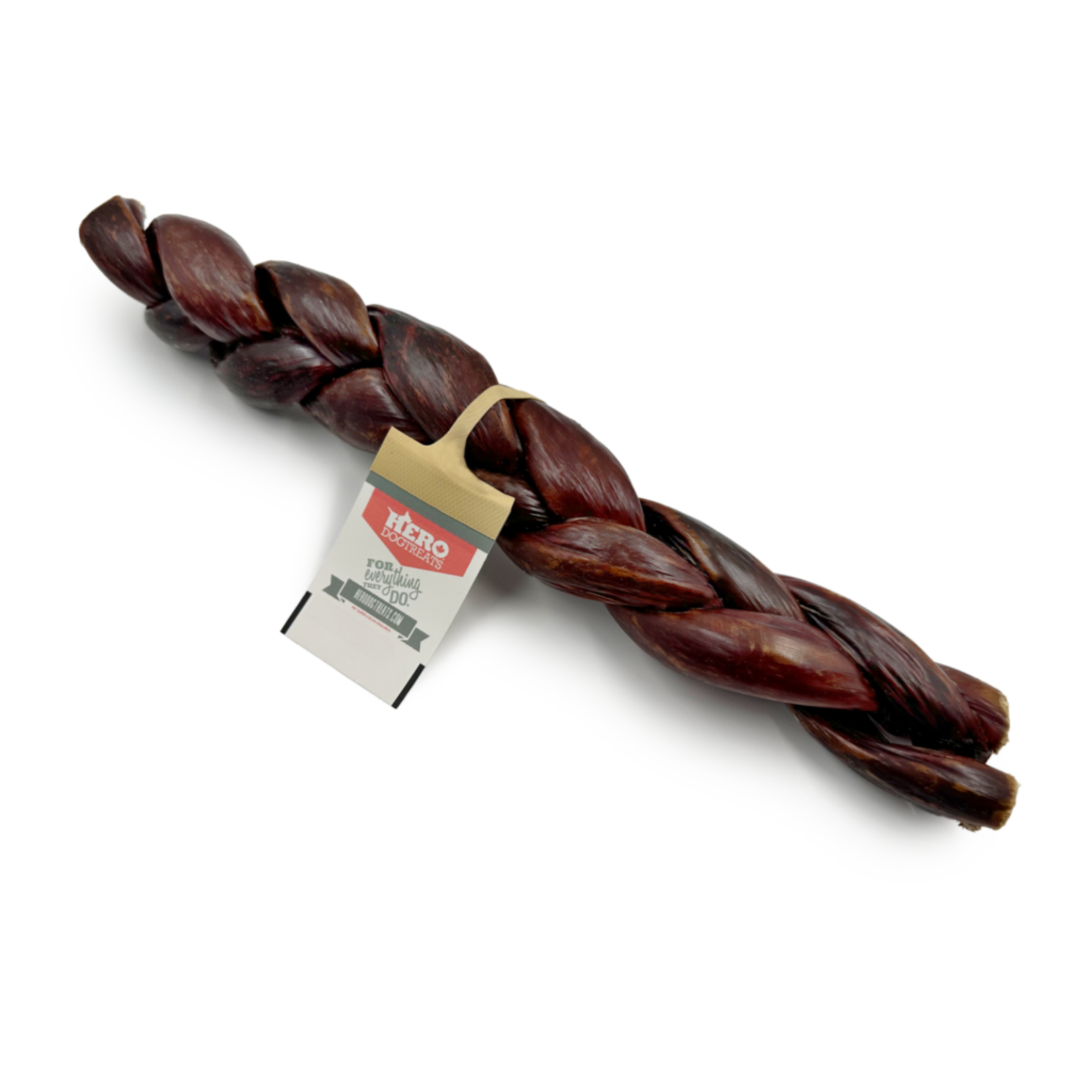 Hero Hero: Dehydrated Braided Beef Gullet 12"