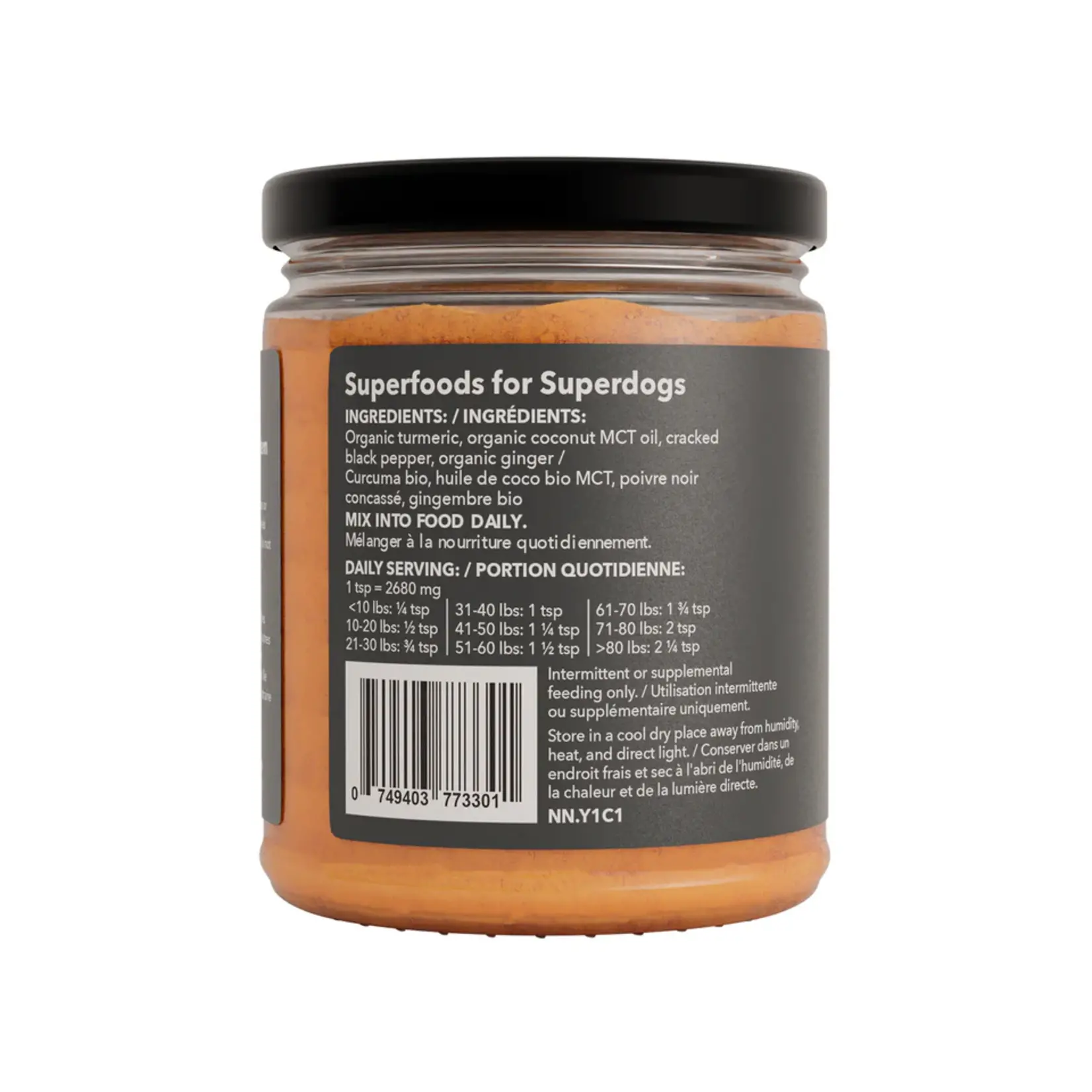 North Hound Life North Hound Life: Organic Golden Turmeric Superblend 125g