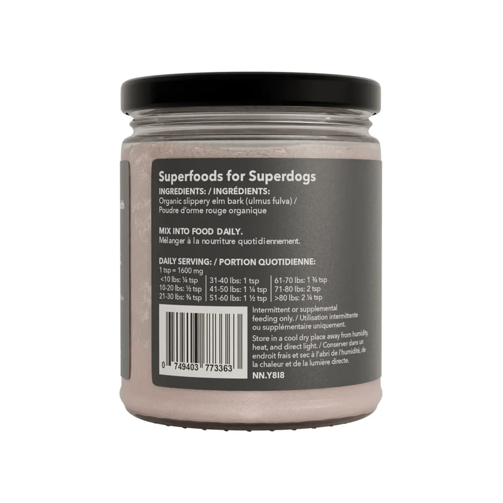 North Hound Life North Hound Life: Superfood Topper: Slippery Elm Bark