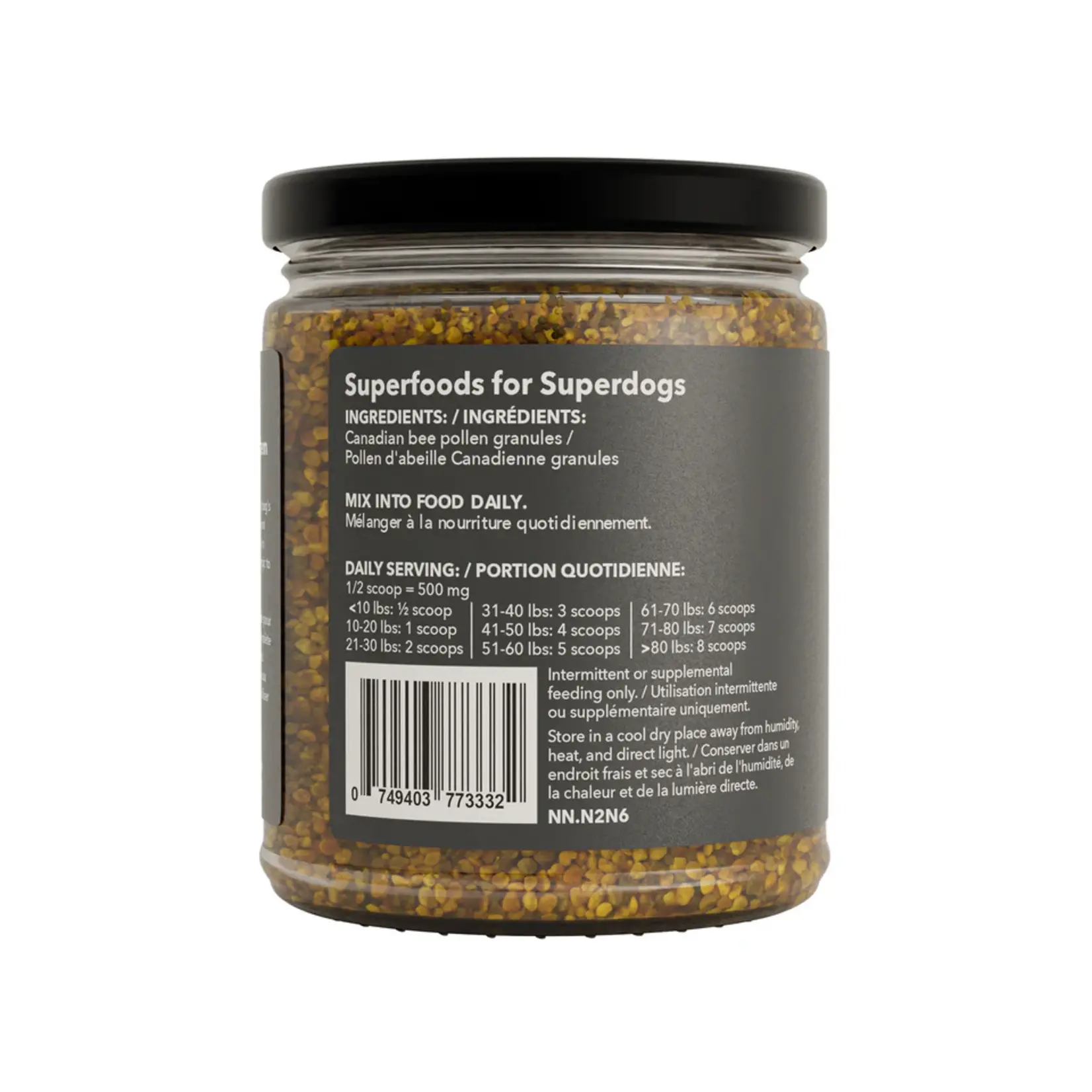 North Hound Life North Hound Life: Superfood Topper: Canadian Bee Pollen
