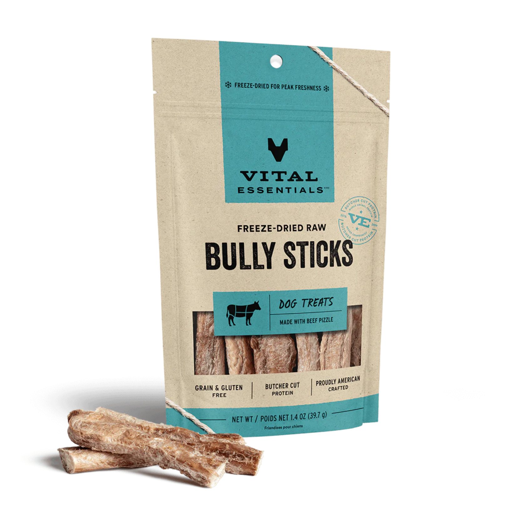 Vital Essentials Vital Essentials: Freeze-Dried: Bully Sticks 40g