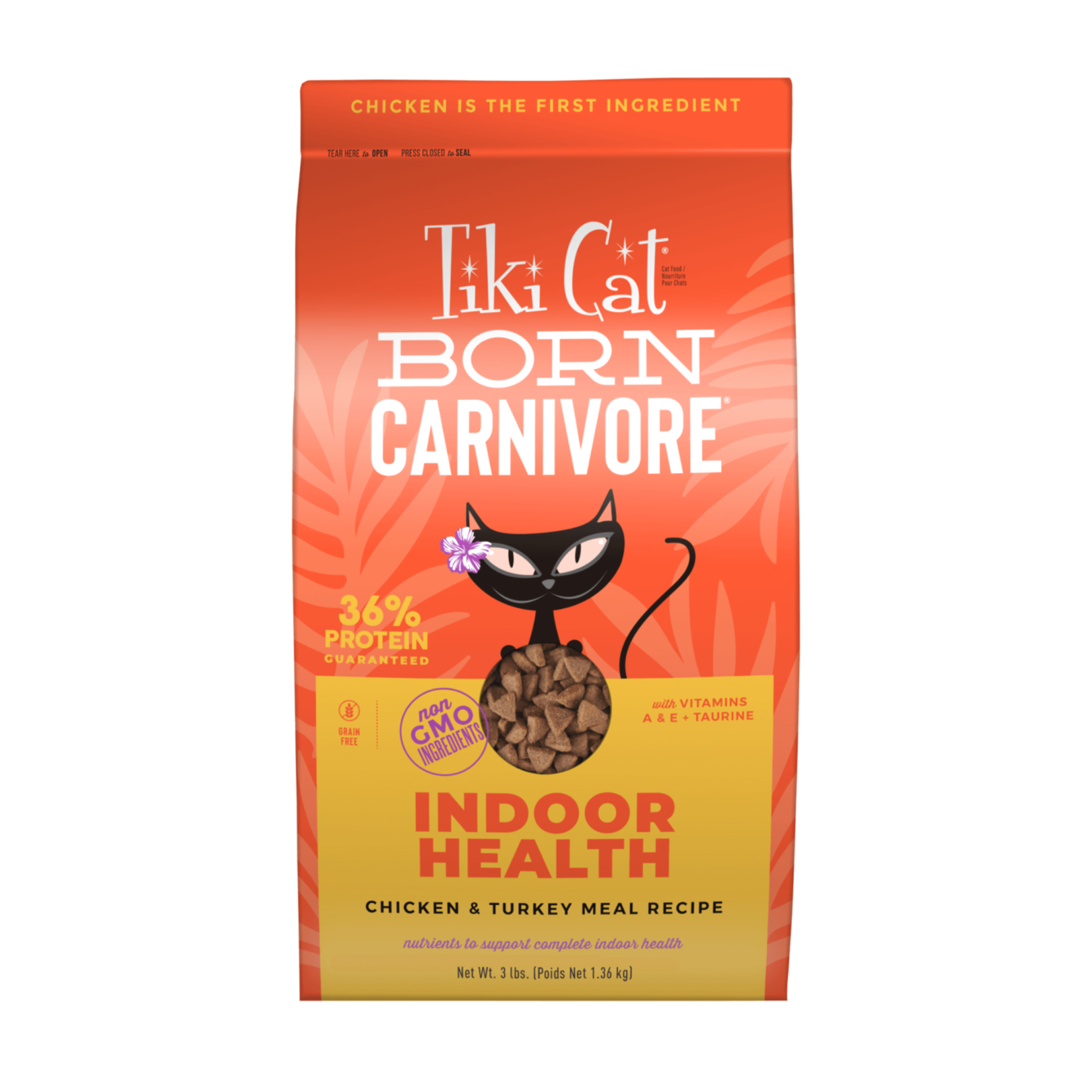 Tiki Cat Tiki Cat: Indoor Health: Chicken & Turkey 3lb