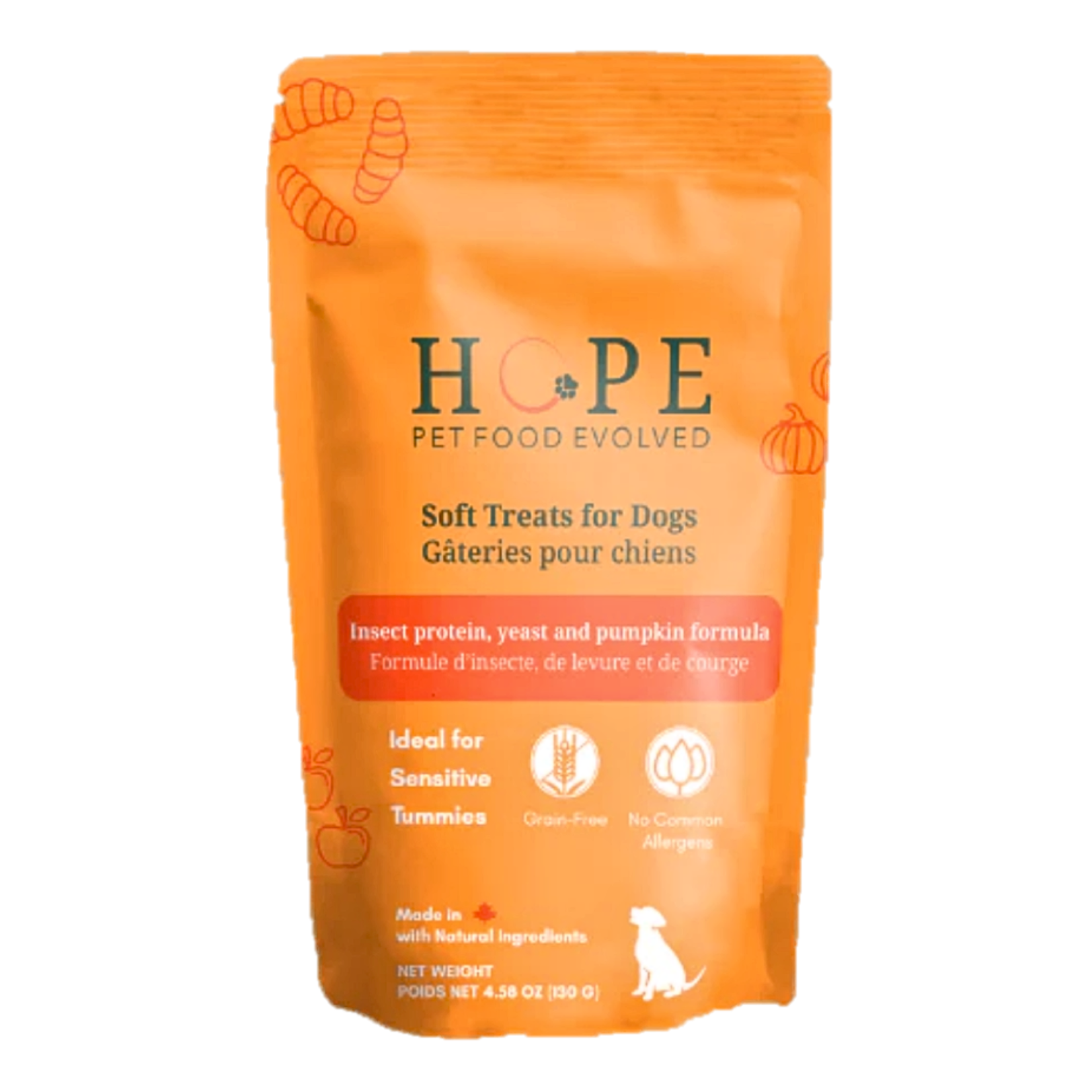 Hope Pet Food Hope: Soft Treats for Sensitive Tummies 130g