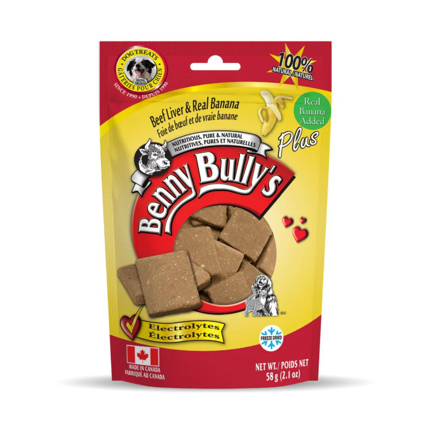 Benny Bully's Benny Bully's: Beef Liver Plus Banana 58g