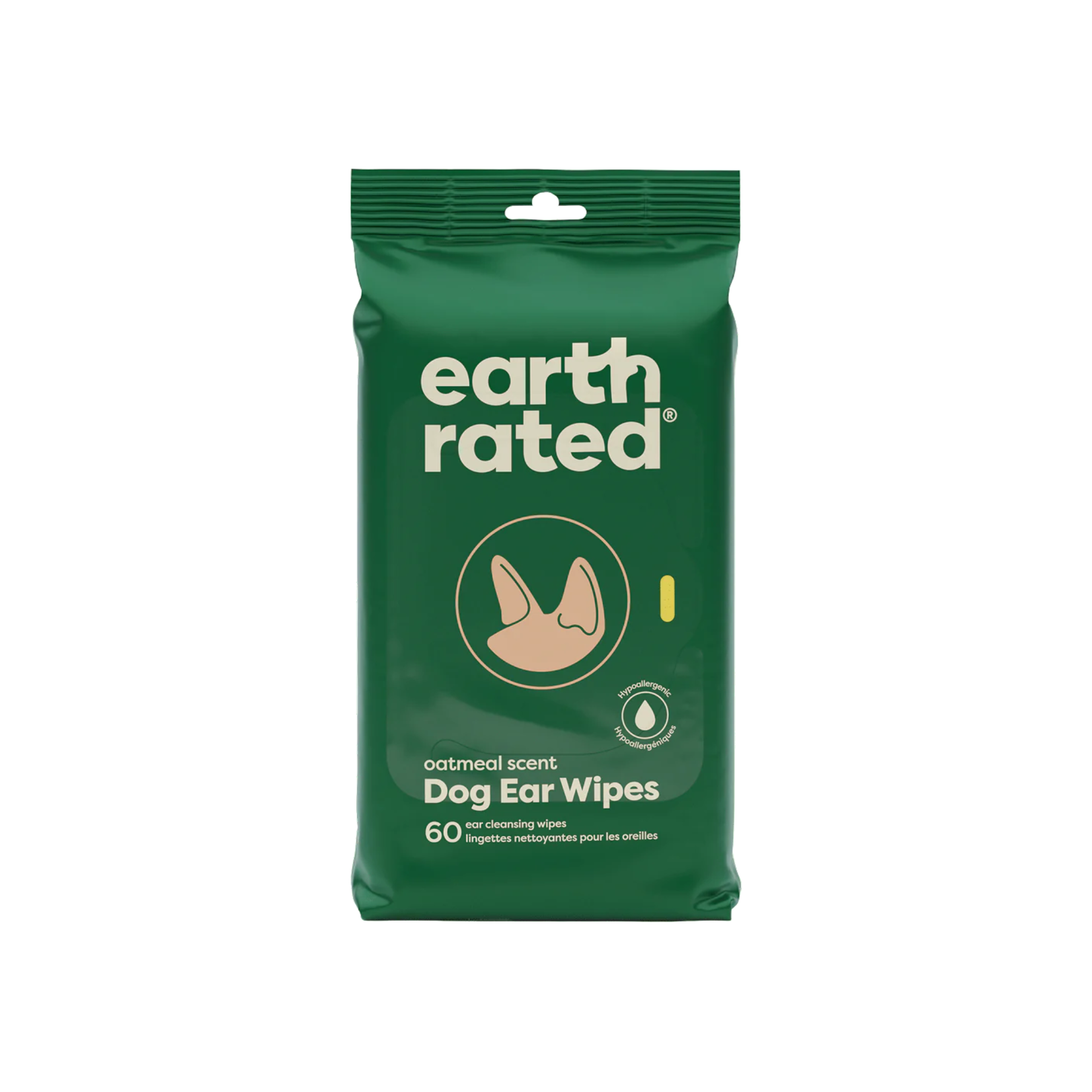 Earth Rated Earth Rated: Grooming: Ear Wipes 60pk