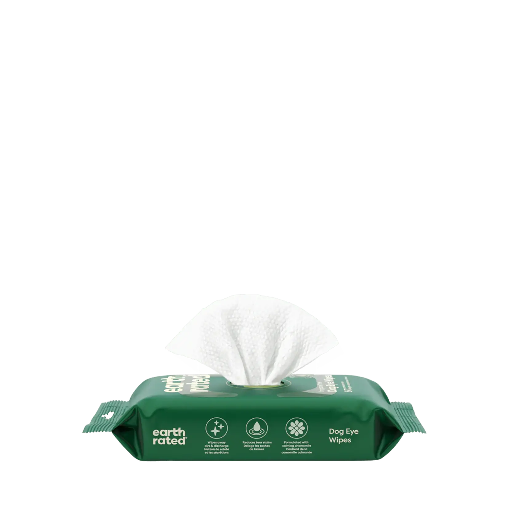 Earth Rated Earth Rated: Grooming: Eye Wipes 60pk